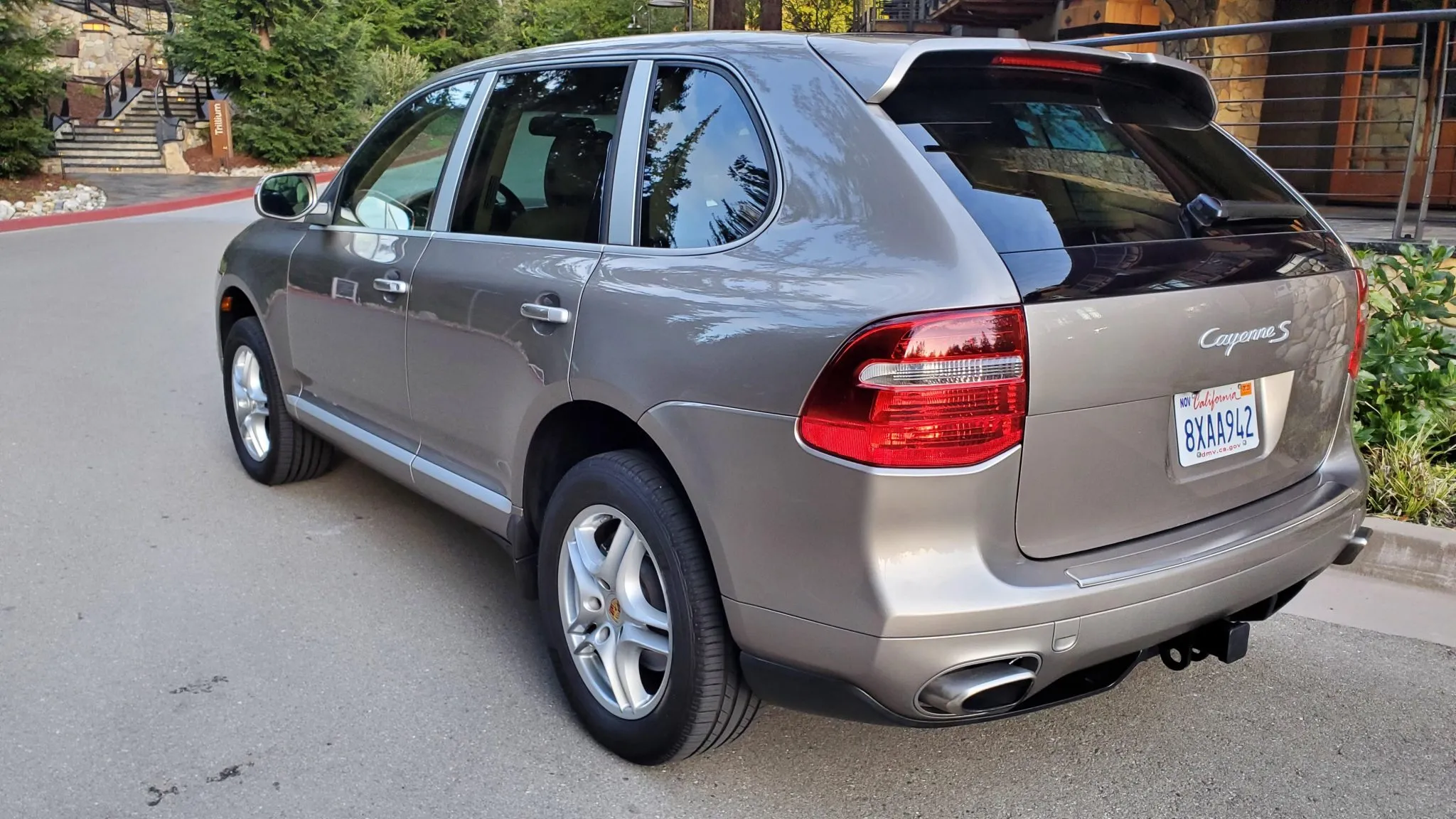 2008 Porsche Cayenne S in Jarama Beige Metallic