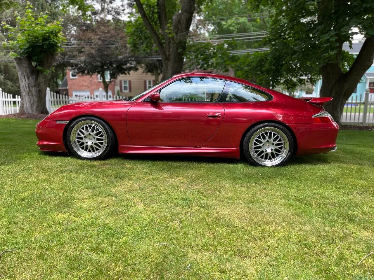 2003 Porsche 911 Carrera Coupe in Orient Red Metallic