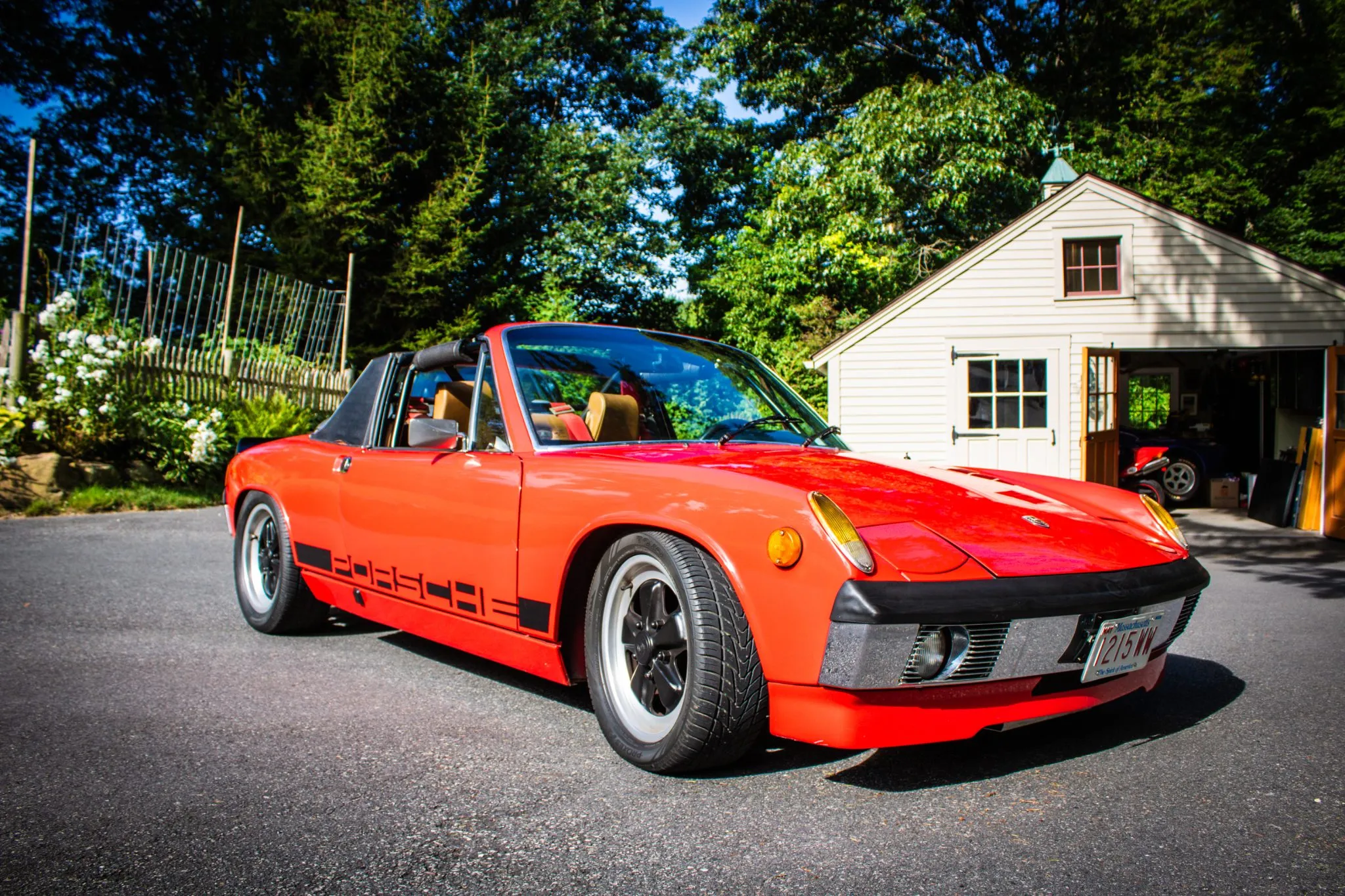 1974 Porsche 914 2.0 Track Car in Phoenix Red