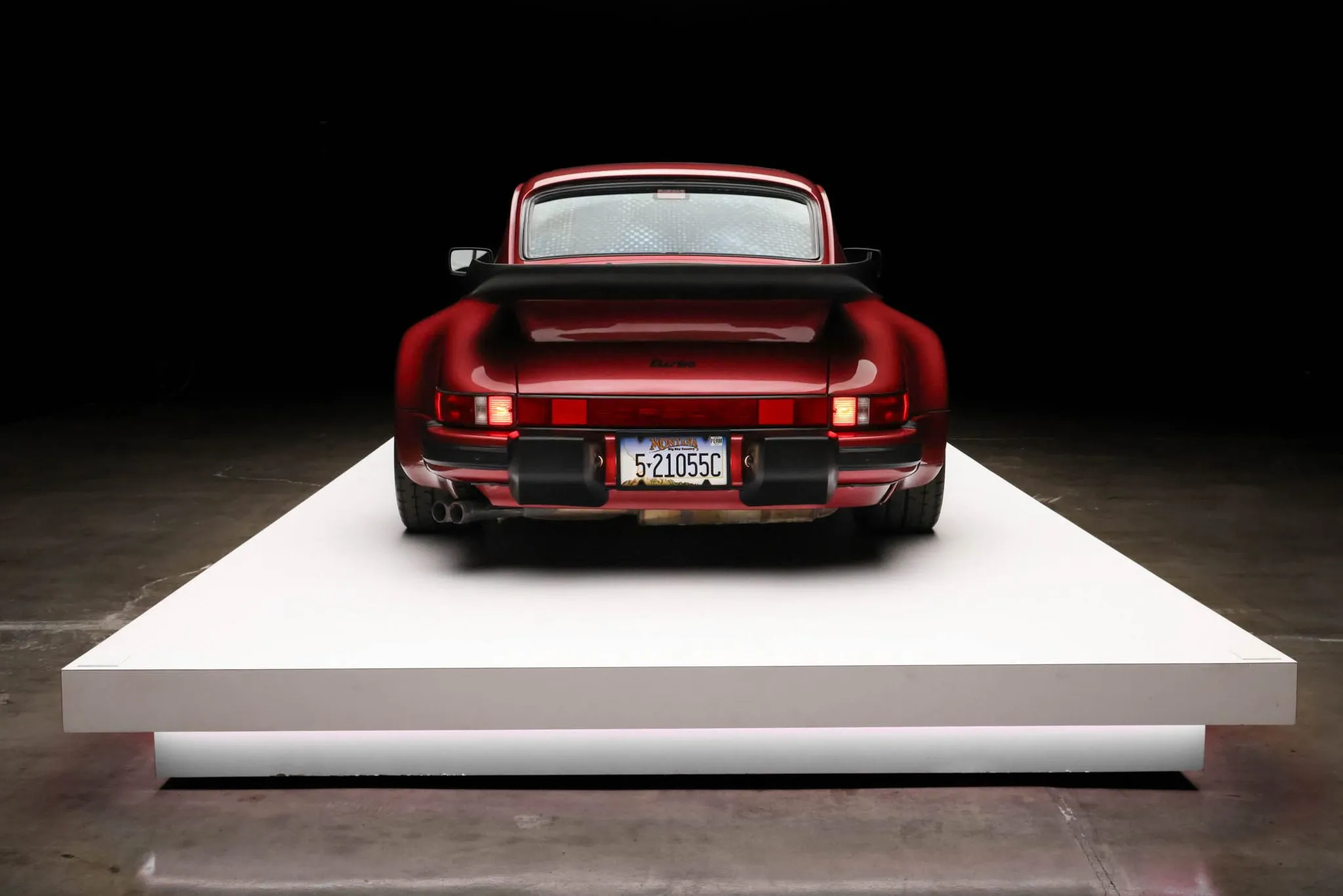 1989 Porsche 911 Turbo Coupe In Velvet Red Metallic