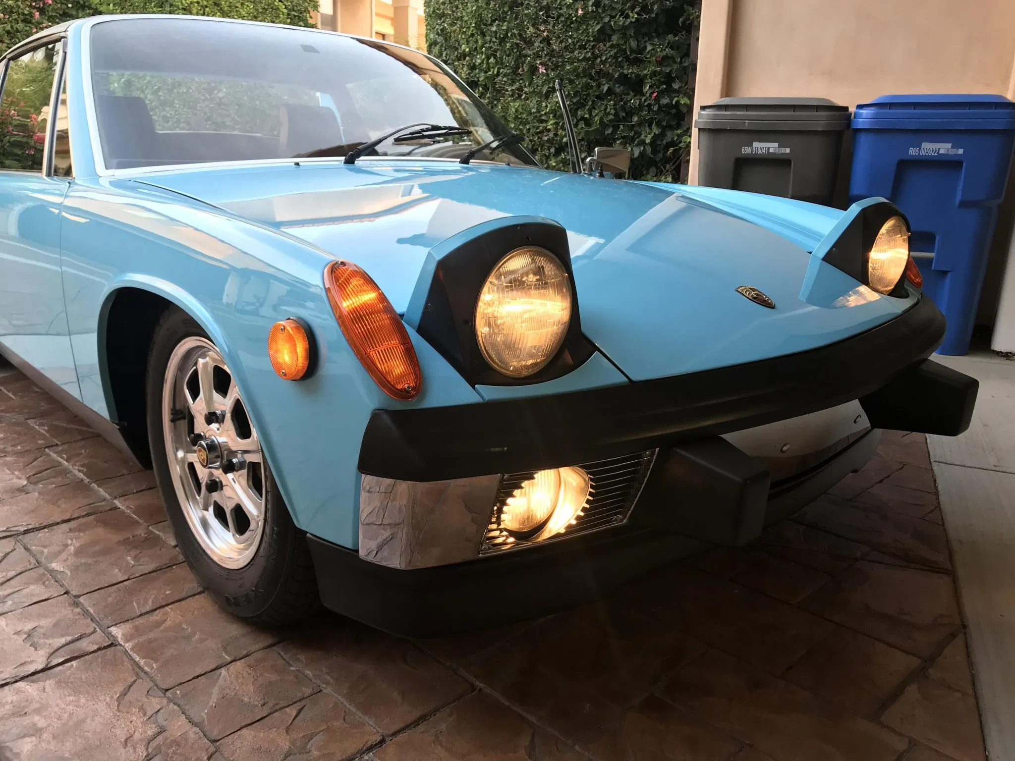 1974 Porsche 914 in Olympic Blue