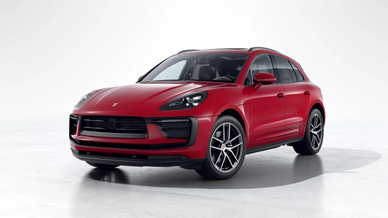 2026 Porsche Macan in Carmine Red