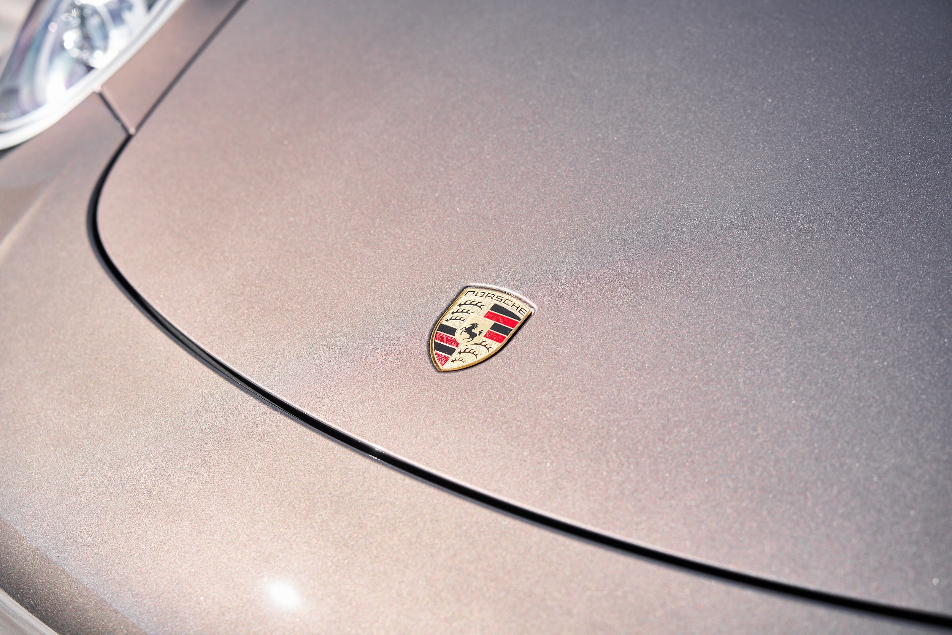 2015 Porsche 911 Turbo S in Anthracite Brown Metallic