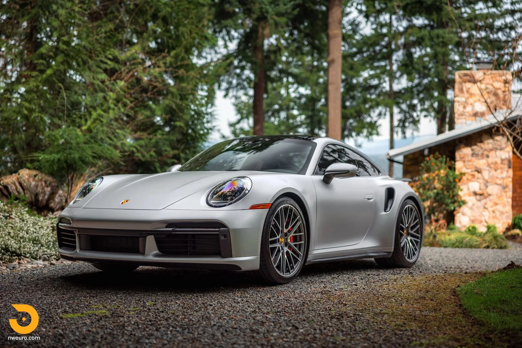 2021 Porsche 911 Turbo in GT Silver