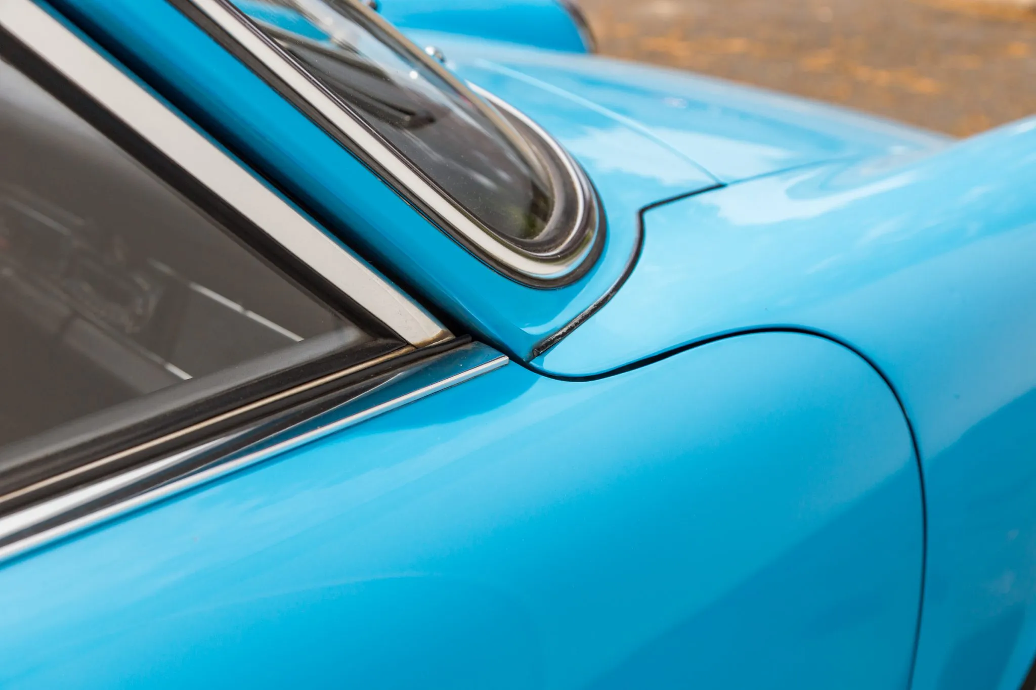 1970 Porsche 911T Coupe in Pastel Blue