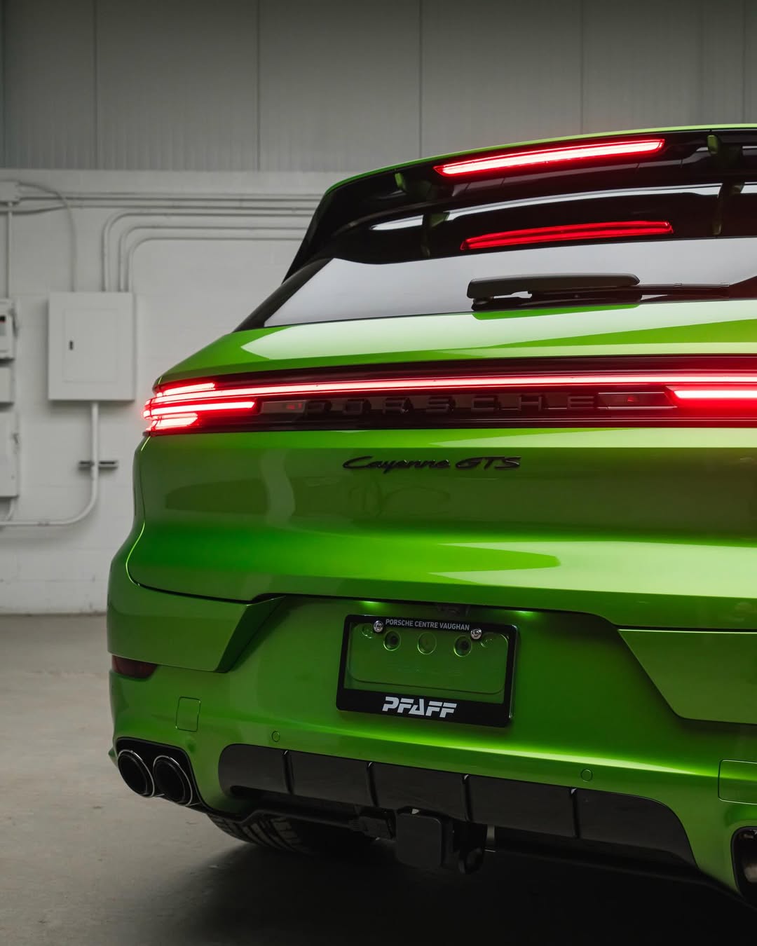 2025 Porsche Cayenne GTS in Java Green Metallic