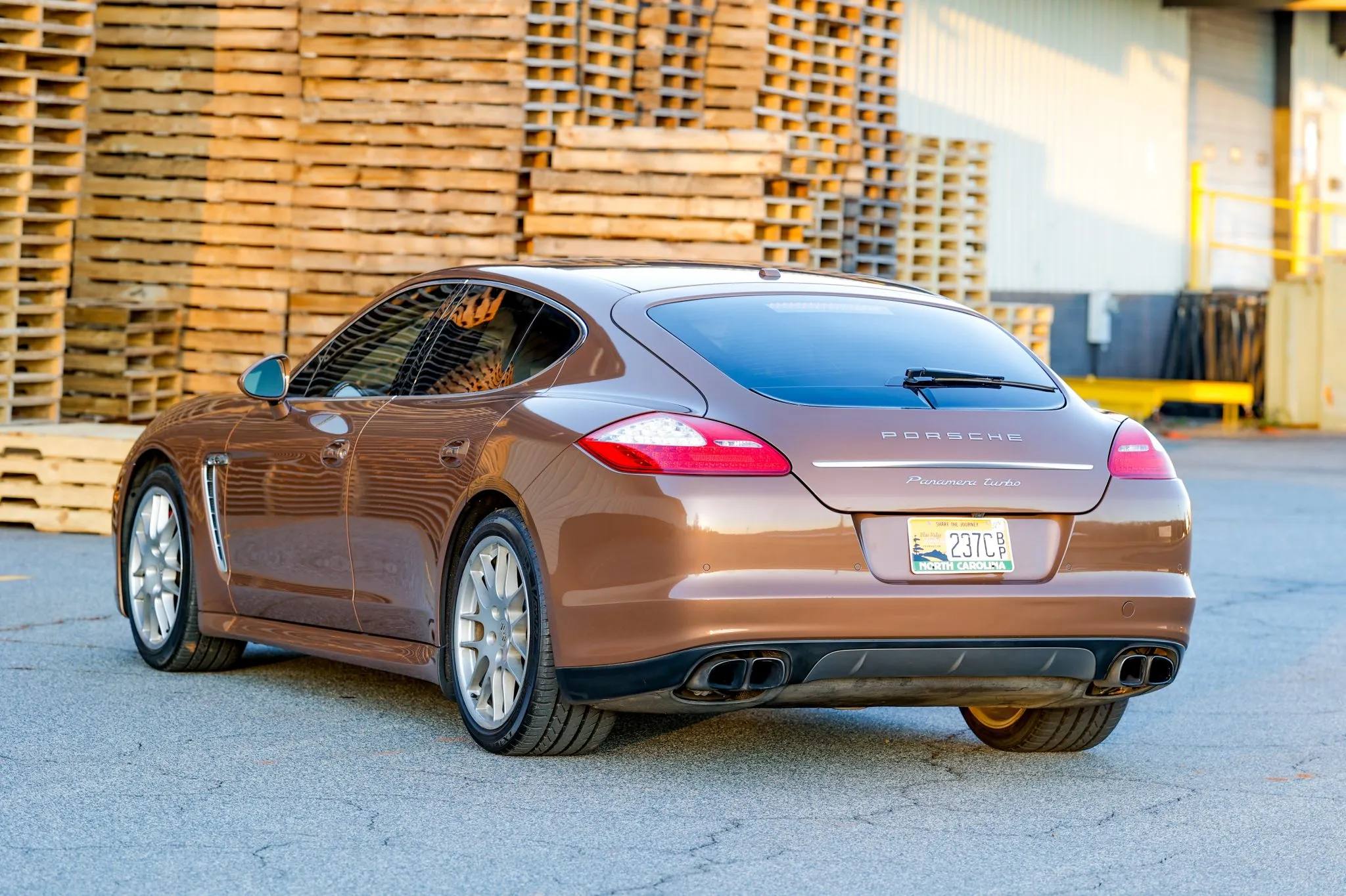 2010 Porsche Panamera Turbo in Cognac Metallic