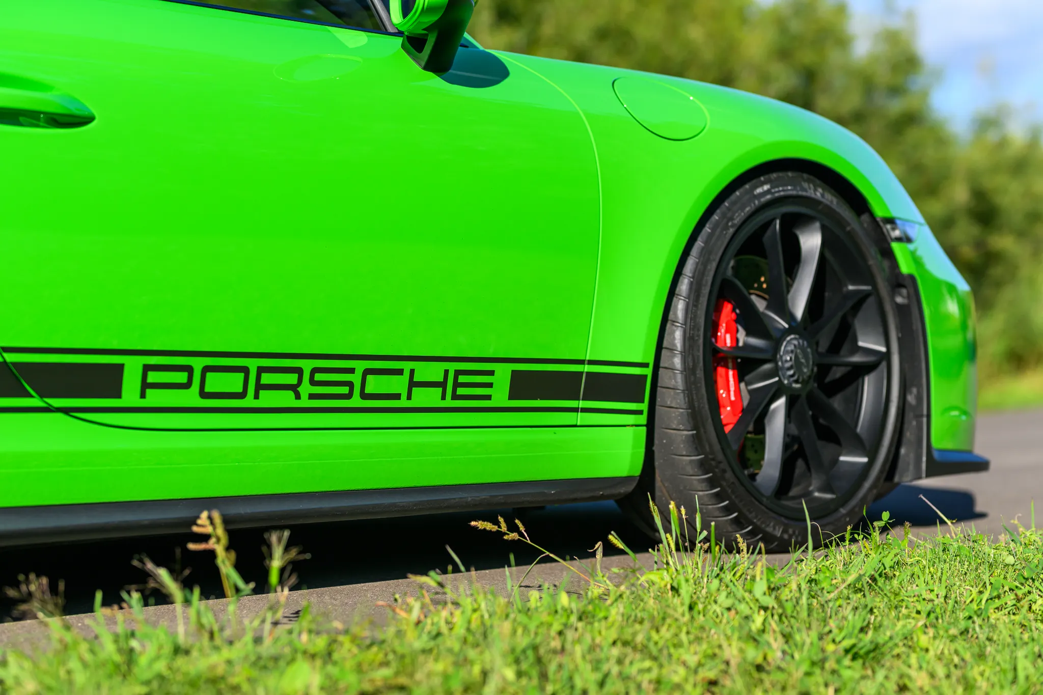2018 Porsche 911 GT3 in Green Yellow