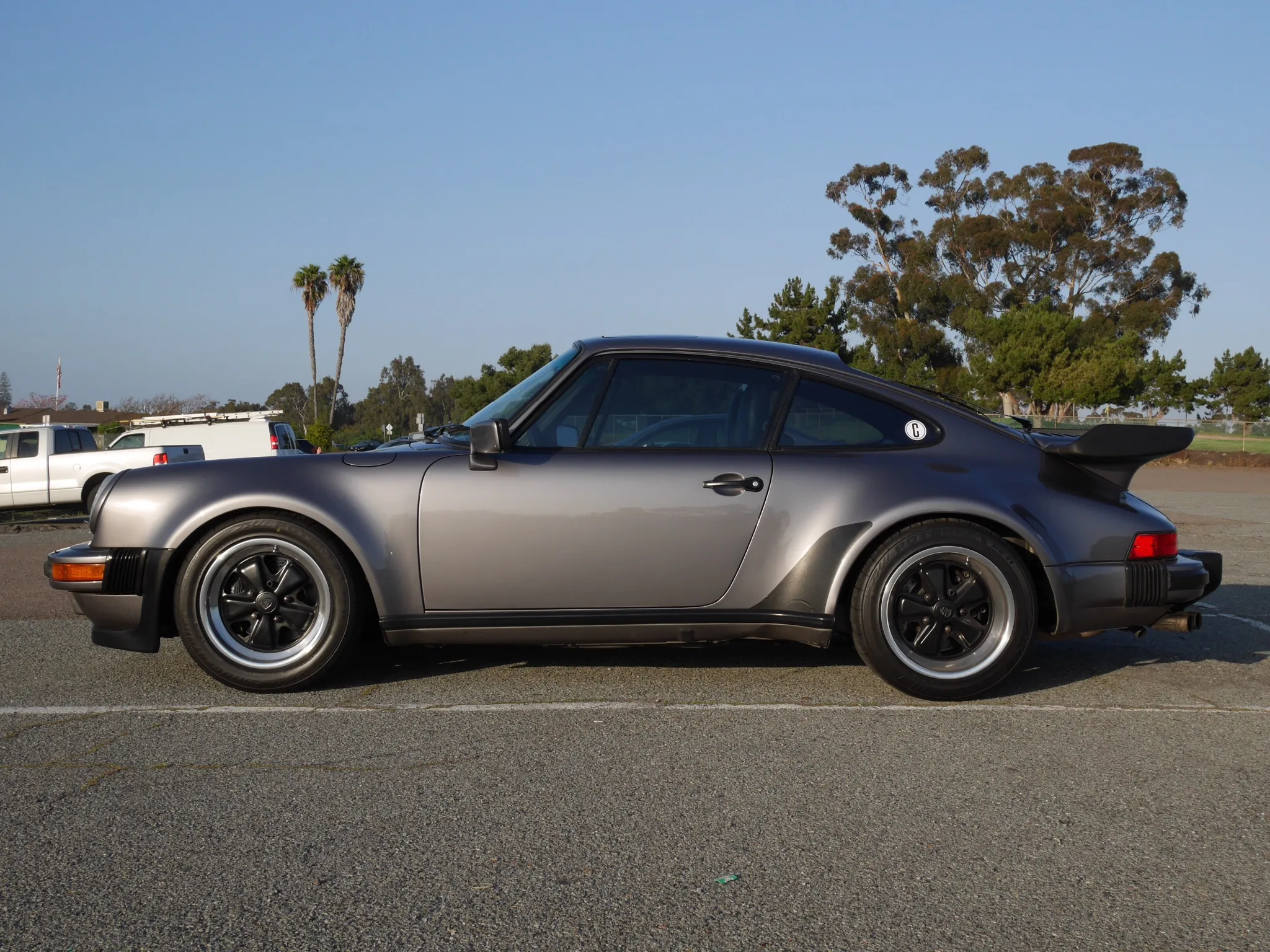1986 Porsche 911 Turbo Coupe in Meteor Grey Metallic