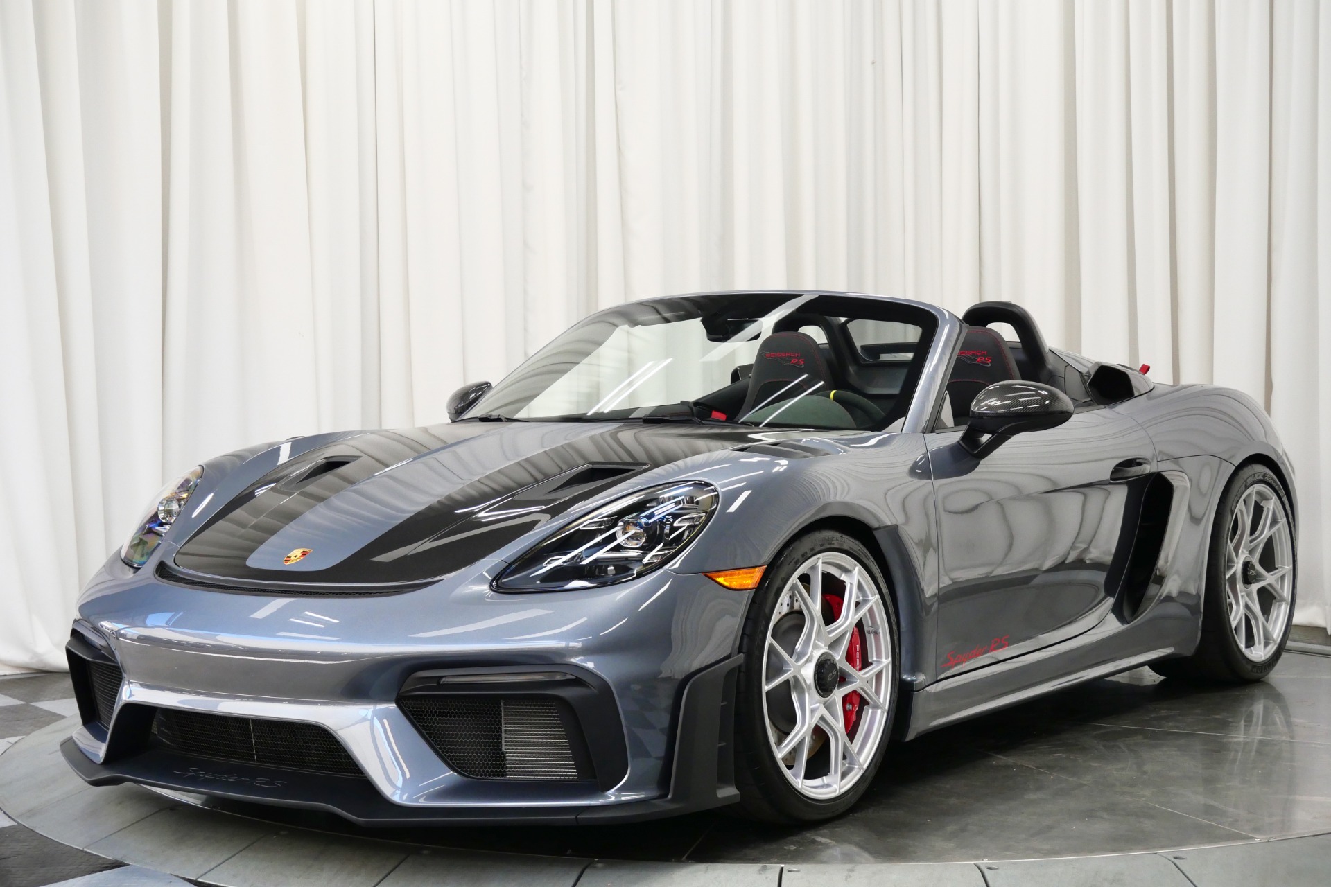 2025 Porsche 718 Spyder RS In Vanadium Grey Metallic