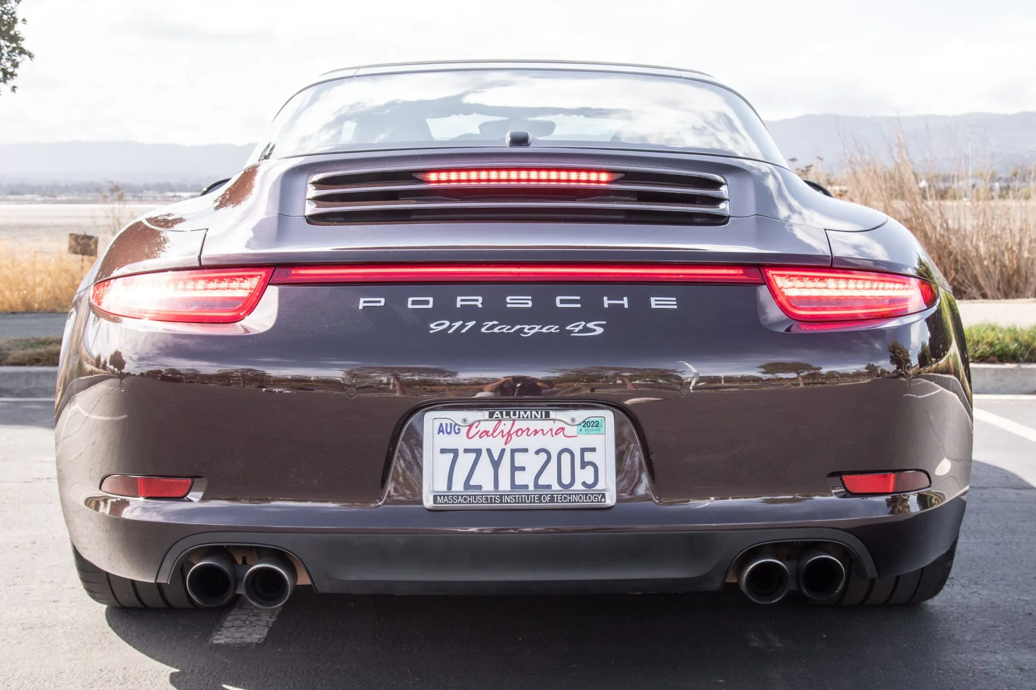 2015 Porsche 911 Targa 4S in Mahogany Metallic