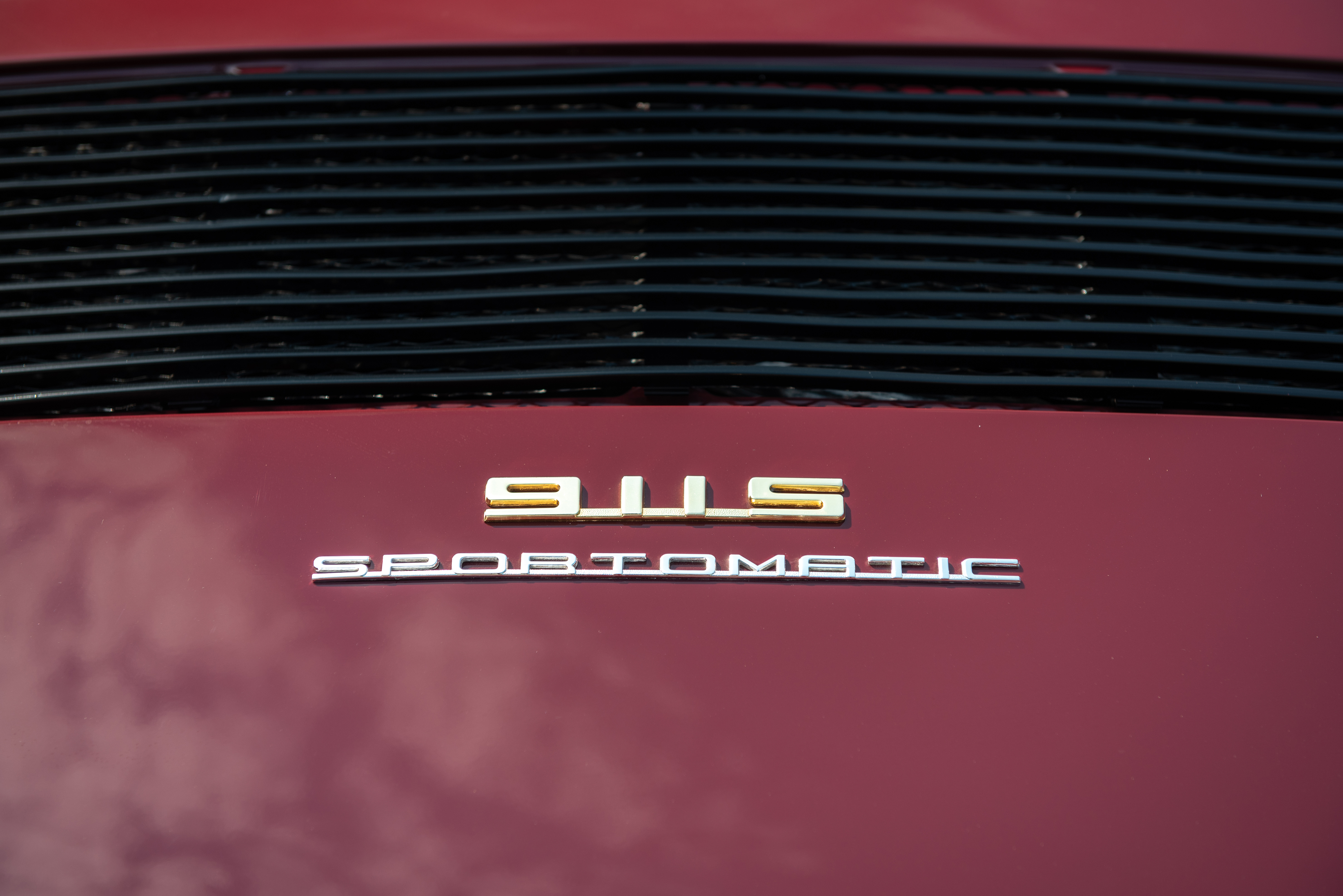 1968 Porsche 911 S 'Sportomatic' in Burgundy Red
