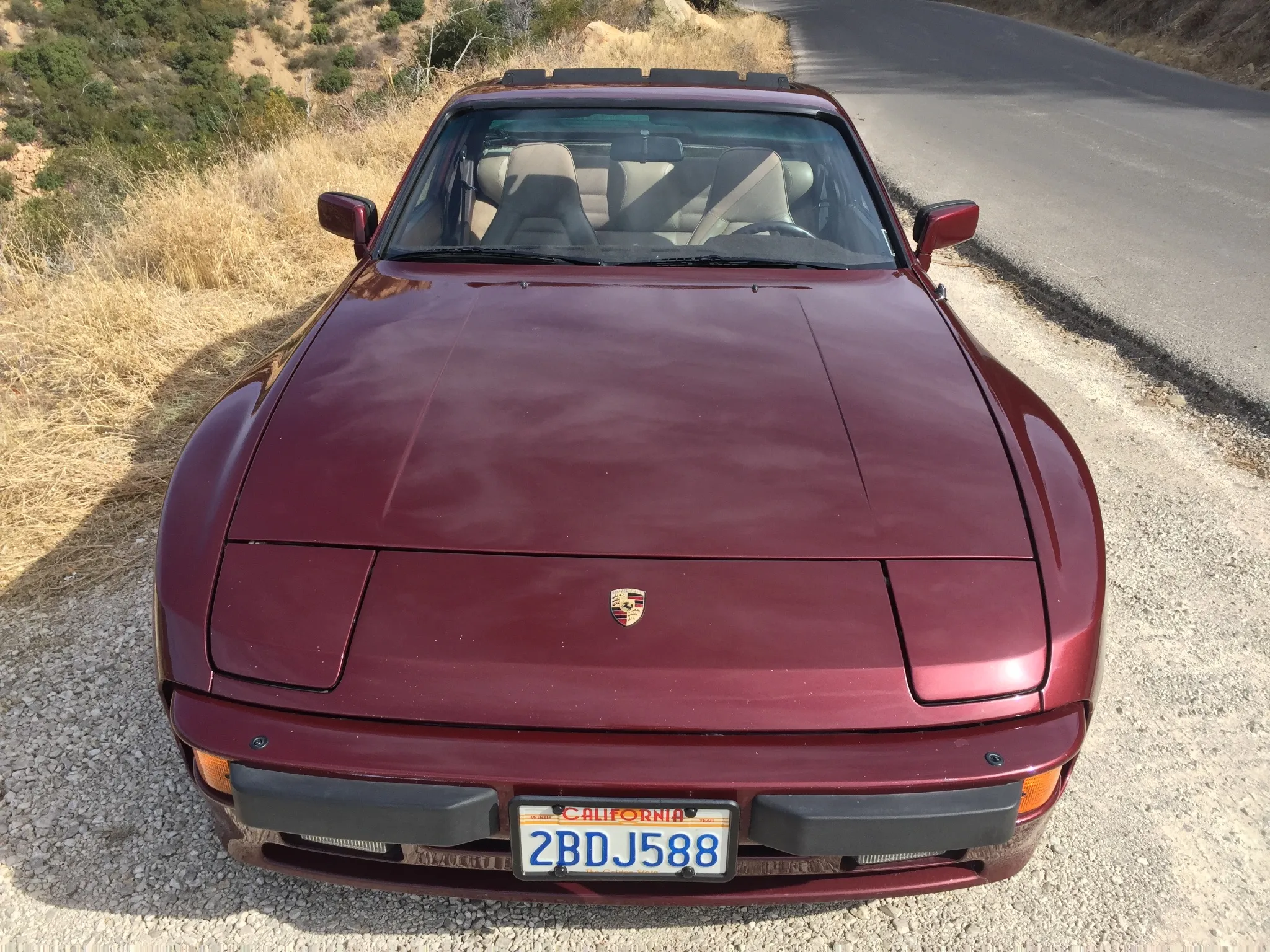 1984 Porsche 944 in Ruby Red Metallic