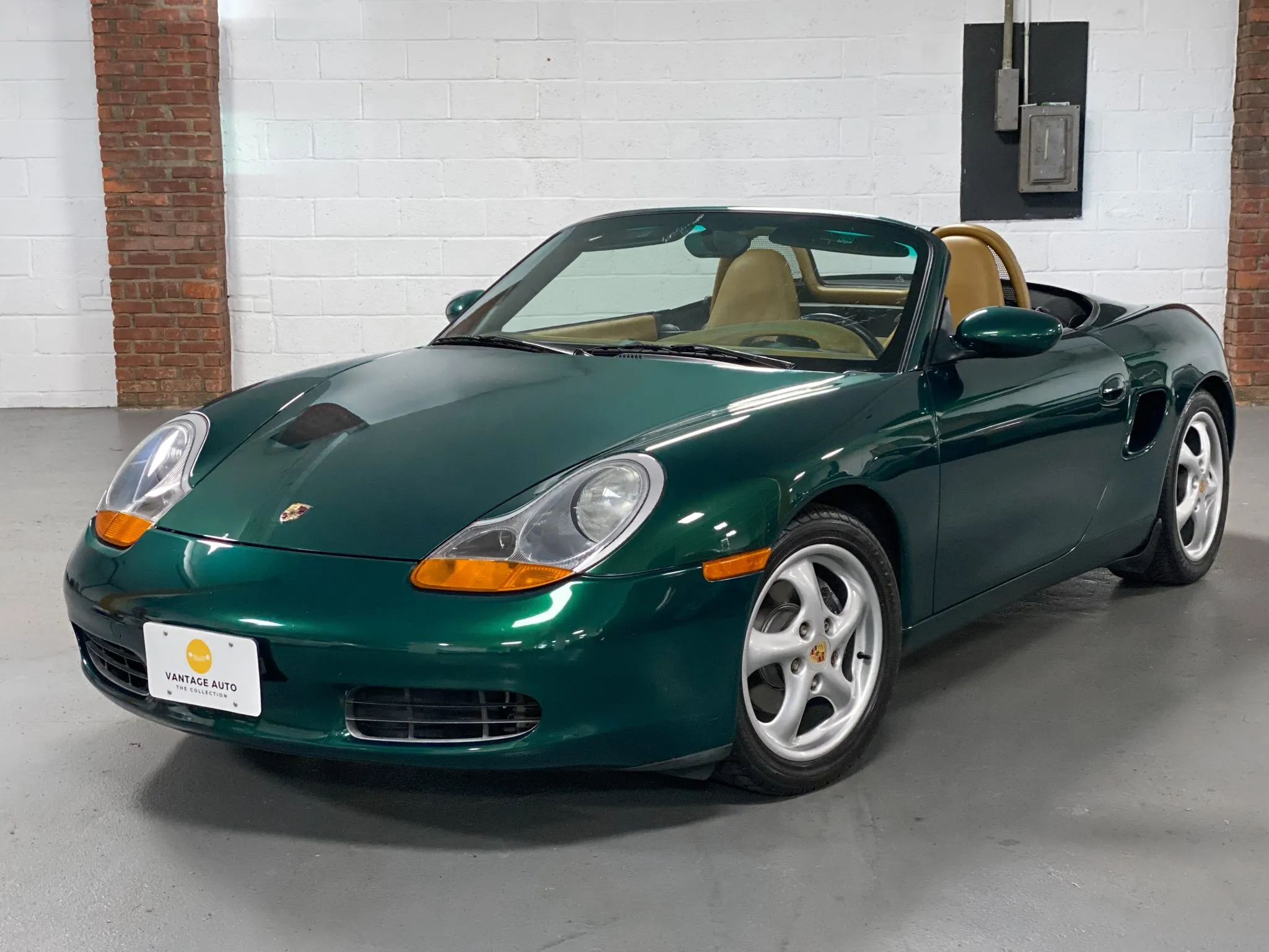 2000 Porsche Boxster in Rainforest Green Metallic