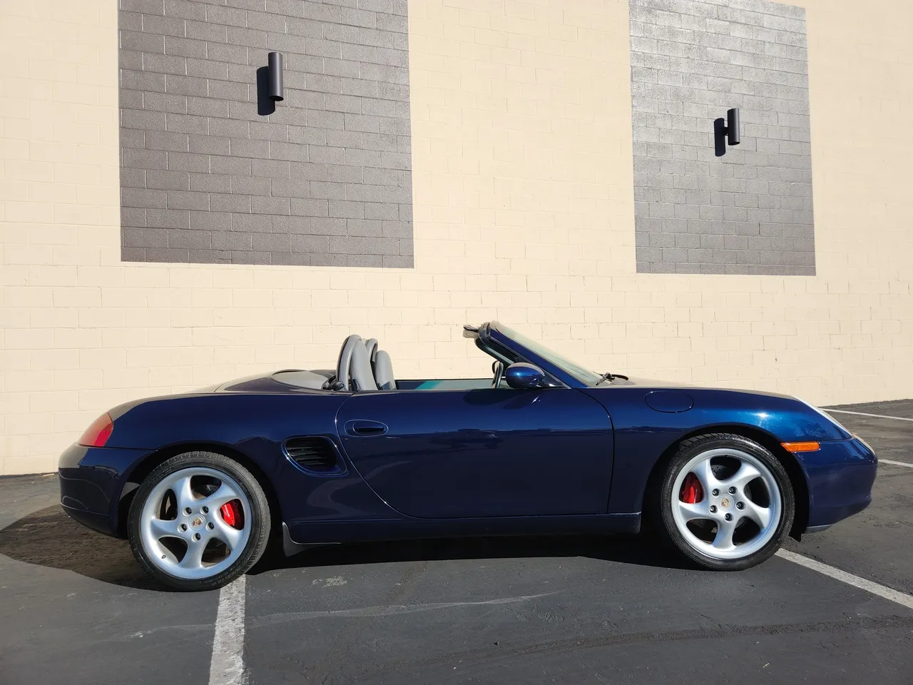 2000 Porsche Boxster S in Ocean Blue Metallic