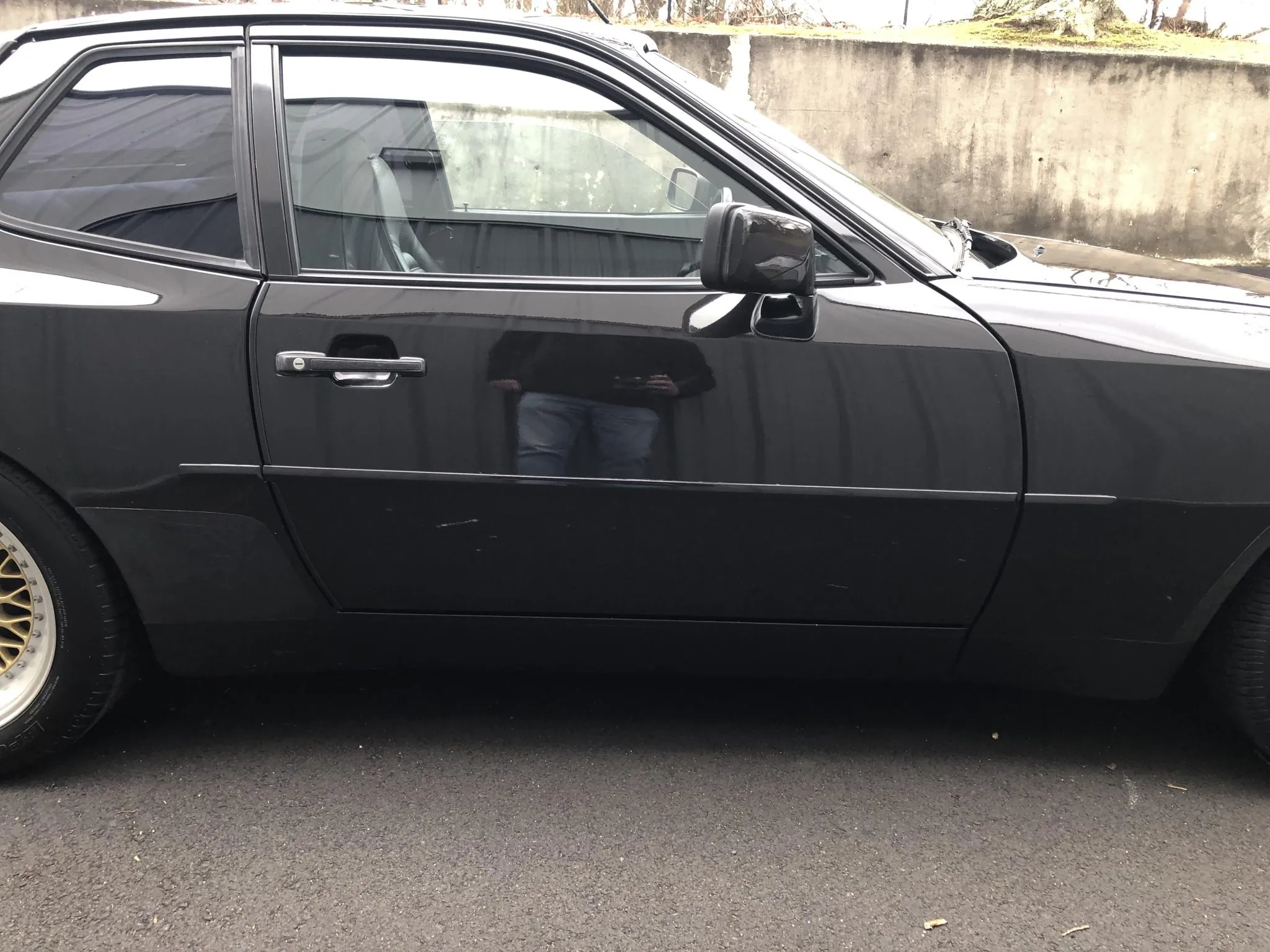 1984 Porsche 944 in Montego Black Metallic