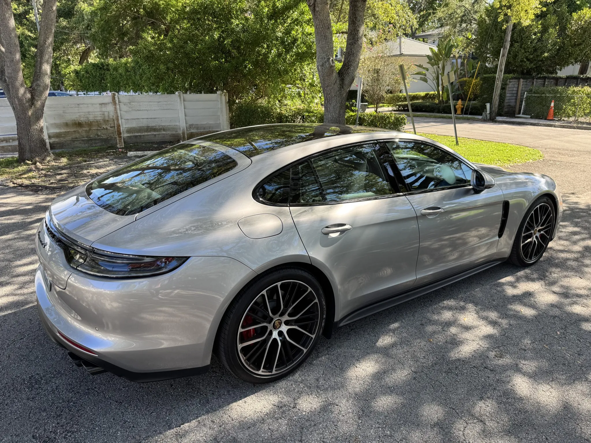 2022 Porsche Panamera GTS in GT Silver Metallic