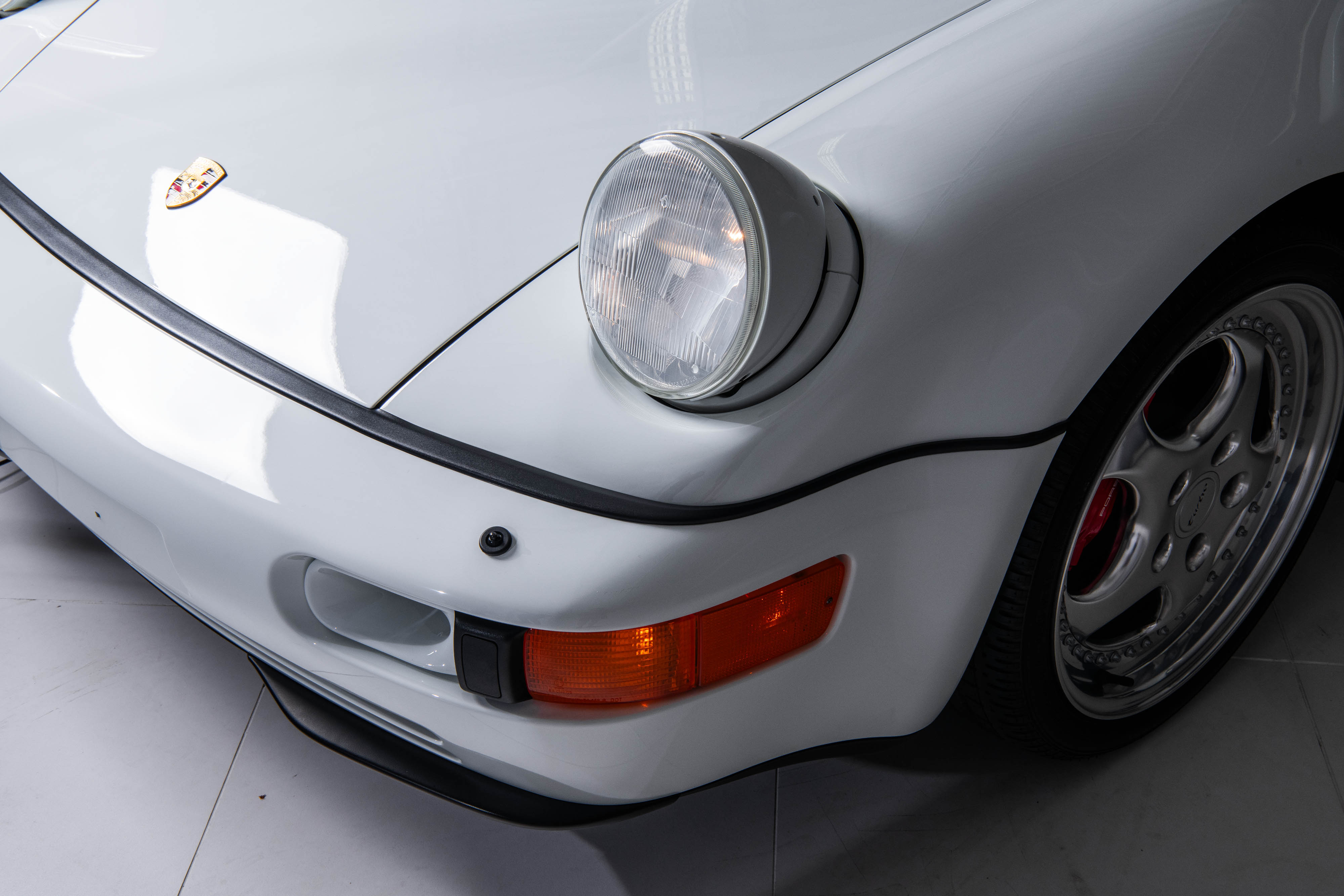 1994 Porsche 911 Turbo S X85 'Flat-Nose' in Grand Prix White