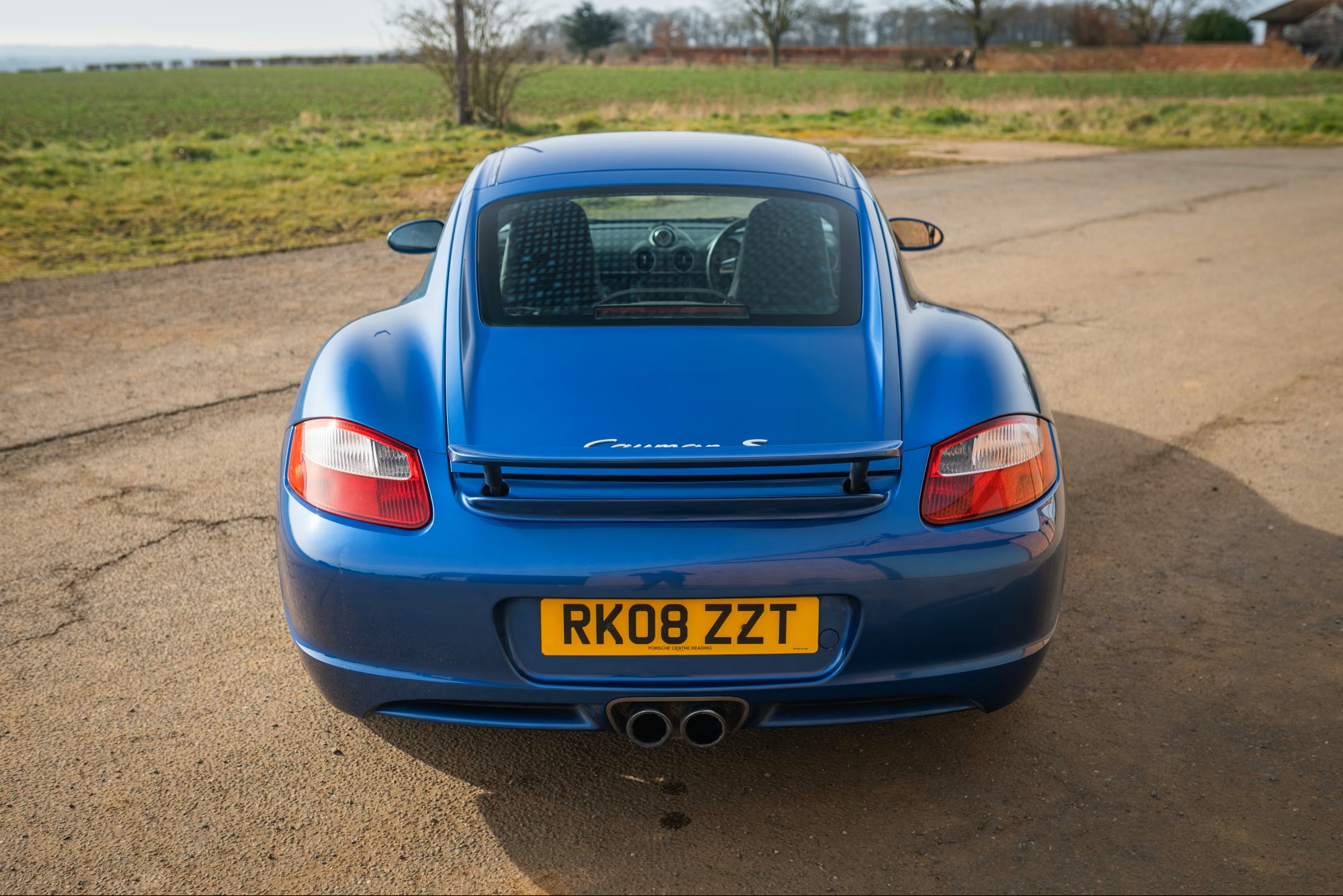 2008 Porsche Cayman S in Cobalt Blue Metallic