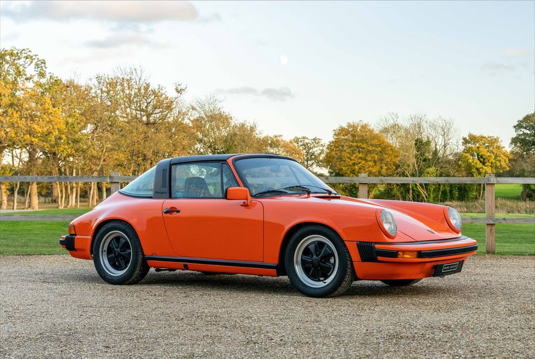 1980 Porsche 911 SC Targa in Continental Orange