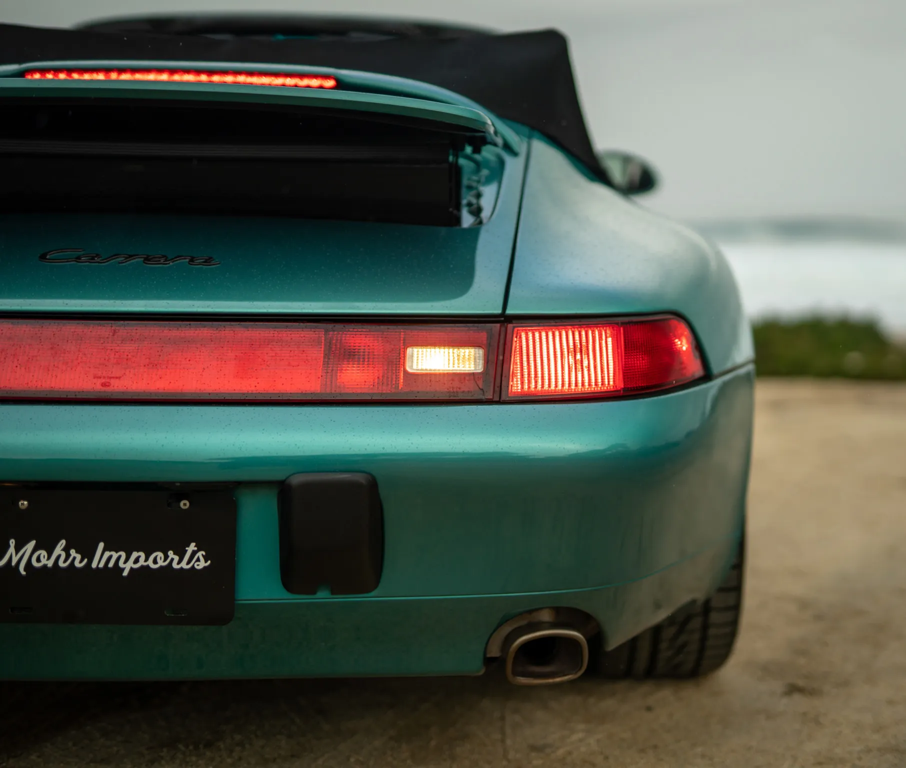 1996 Porsche 911 Carrera Cabriolet in Wimbledon Green Metallic