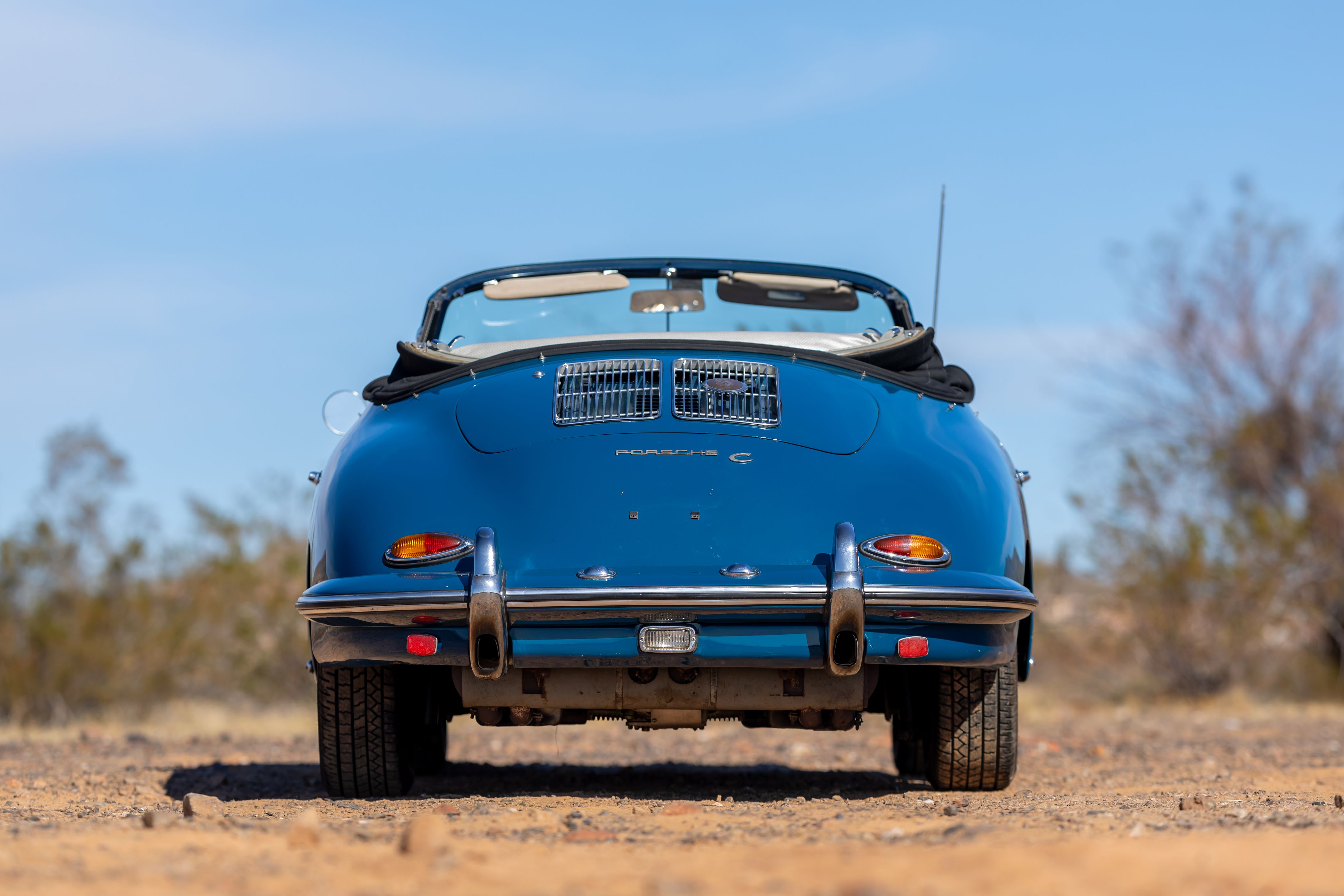 1964 Porsche 356C 1600 Cabriolet Coachwork by Reutter  in Bali Blue
