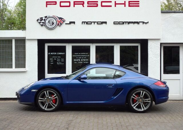 2012 Porsche Cayman in Aqua Blue Metallic