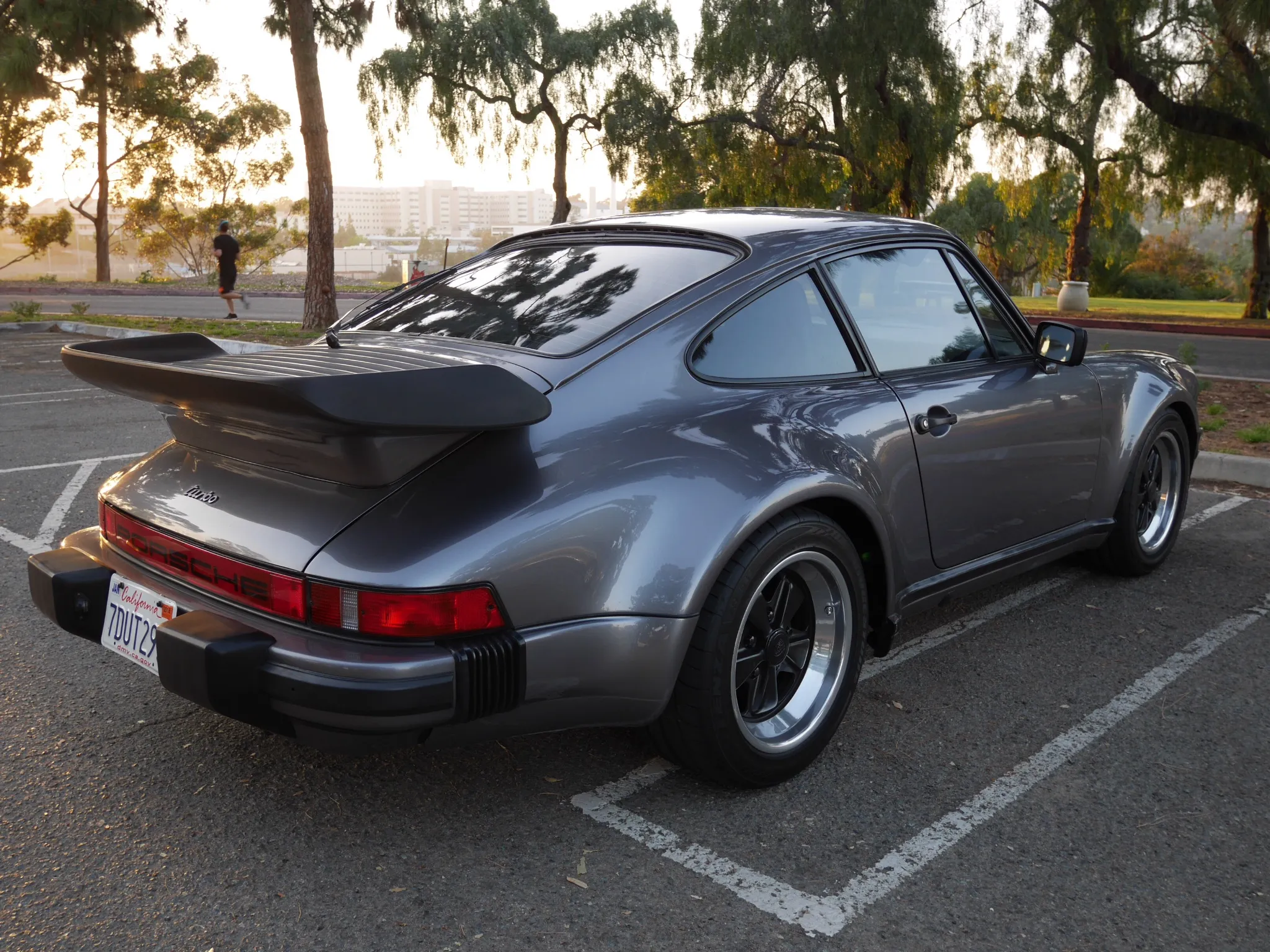 1986 Porsche 911 Turbo Coupe in Meteor Grey Metallic