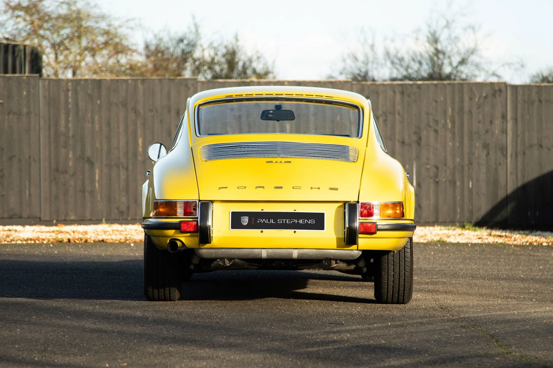 1969 Porsche 911E in Canary Yellow