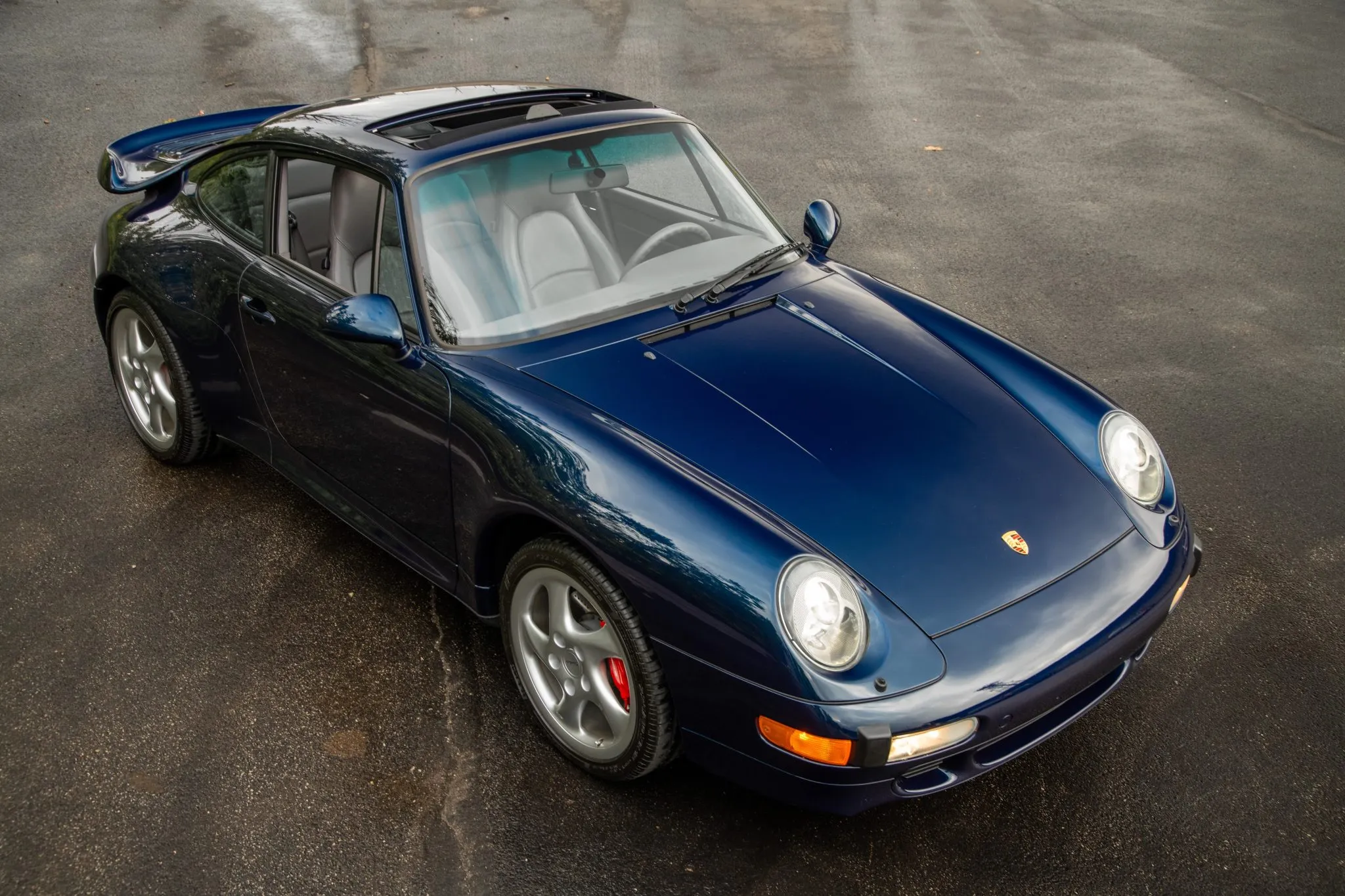 1997 Porsche 911 Turbo in Ocean Blue Metallic