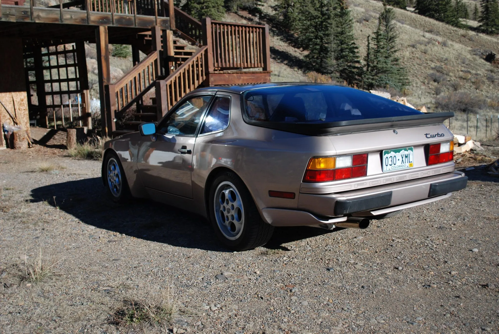 1987 Porsche 944 Turbo in Flamingo Metallic