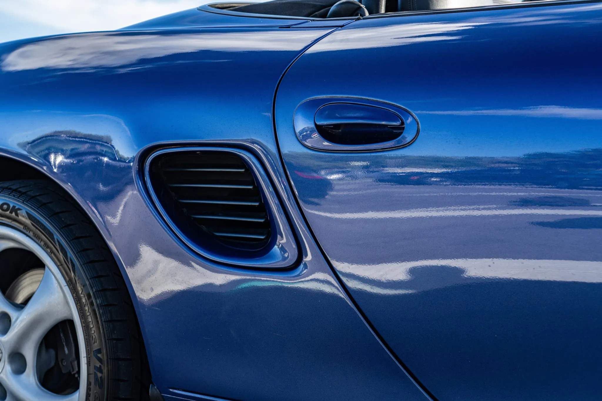 1997 Porsche Boxster in Zenith Blue Metallic