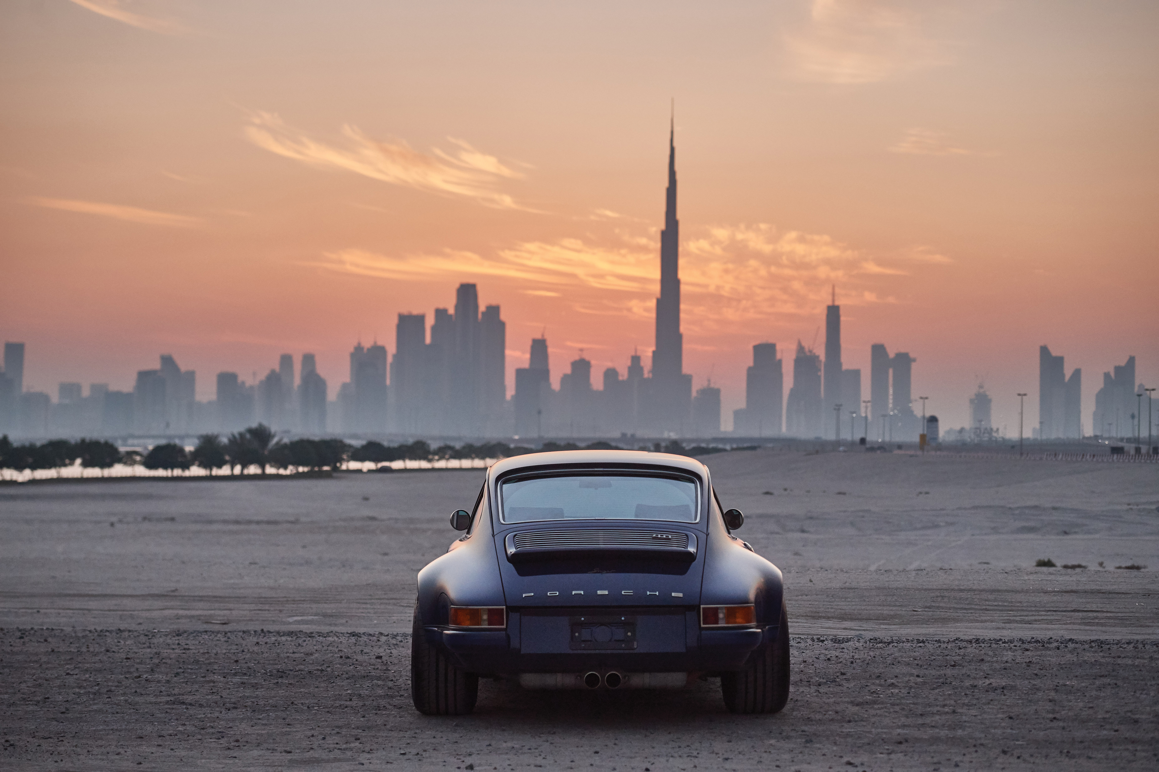 1993 Porsche 911 Carrera 2 Coupe by Singer in Midnight Blue Metallic