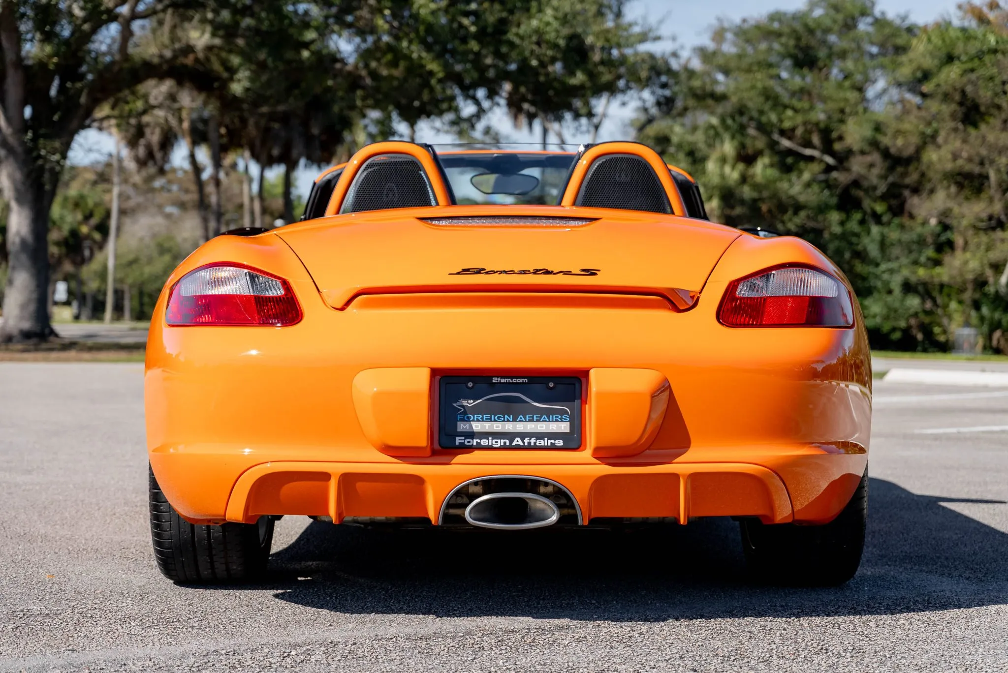 2008 Porsche Boxster Limited Edition in Orange