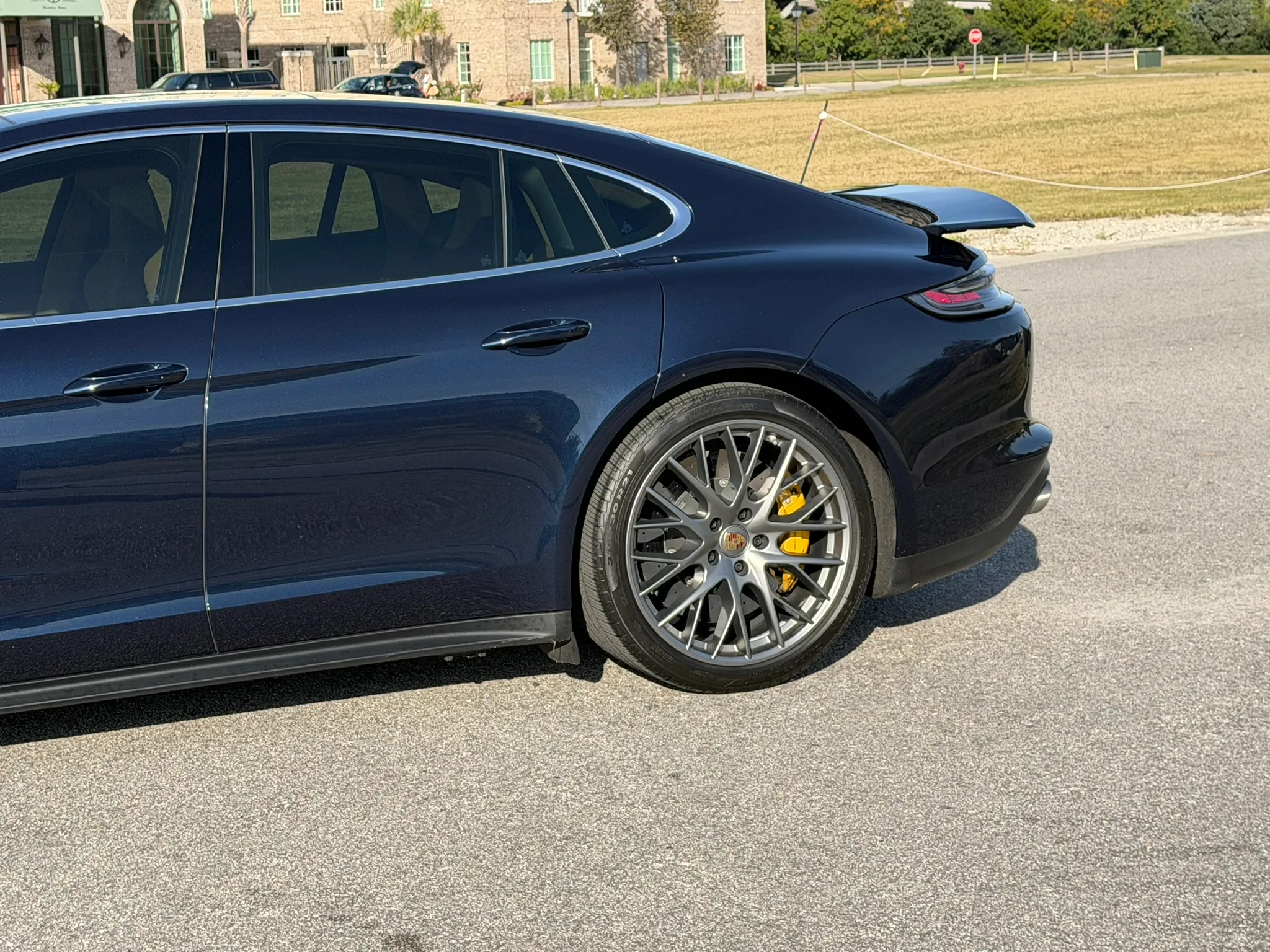 2021 Porsche Panamera Turbo S in Night Blue Metallic