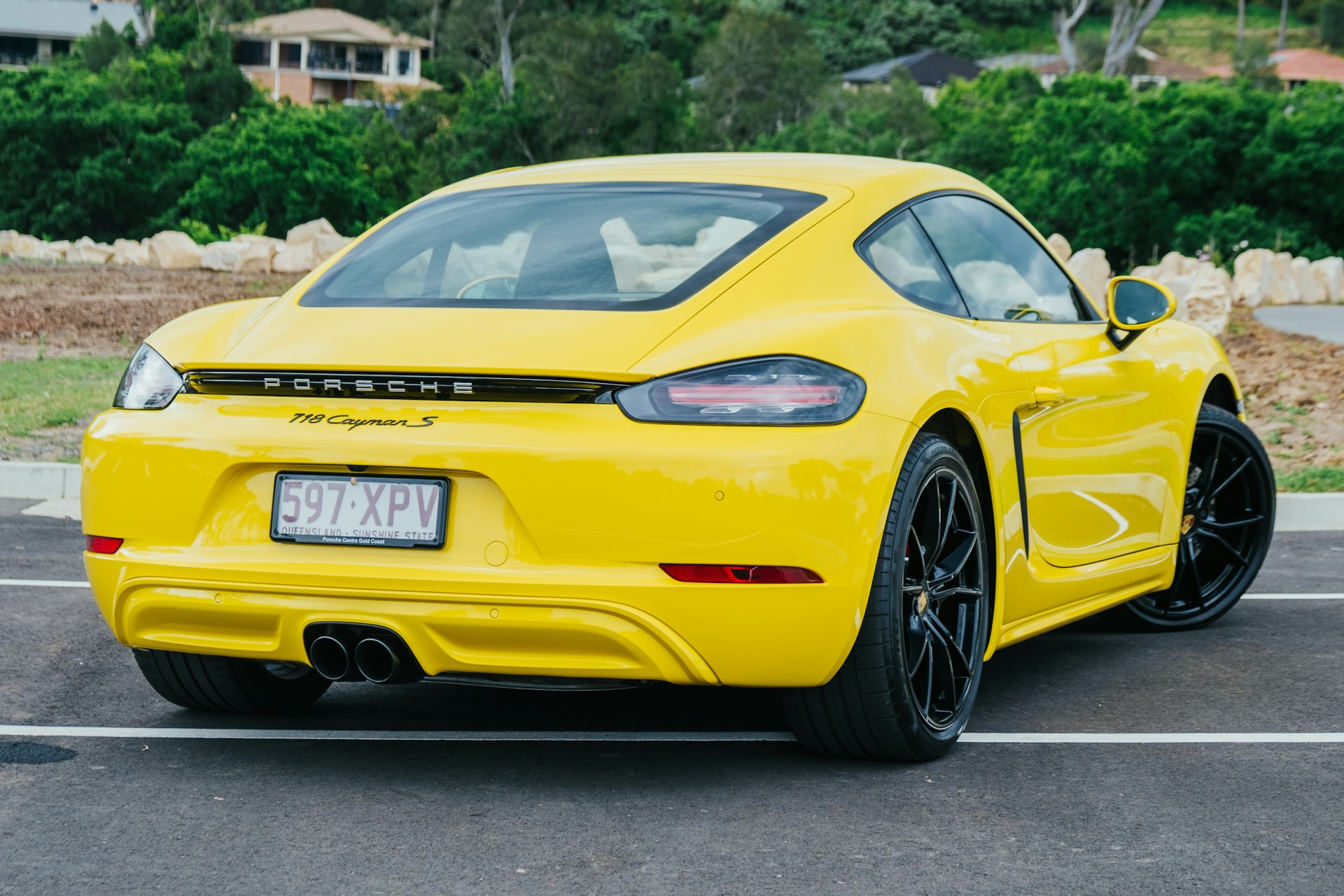 2017 Porsche 718 Cayman S in Racing Yellow