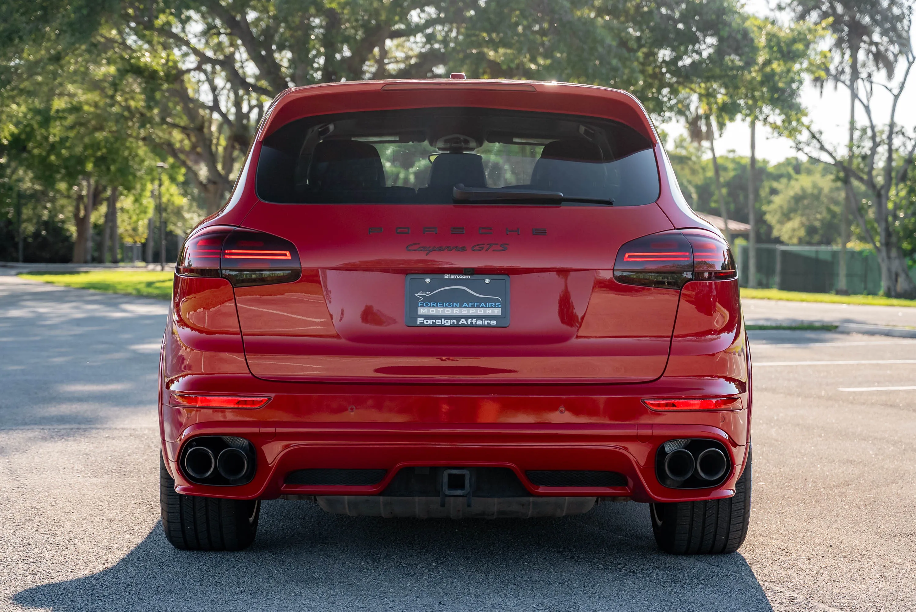 2016 Porsche Cayenne GTS in Carmine Red
