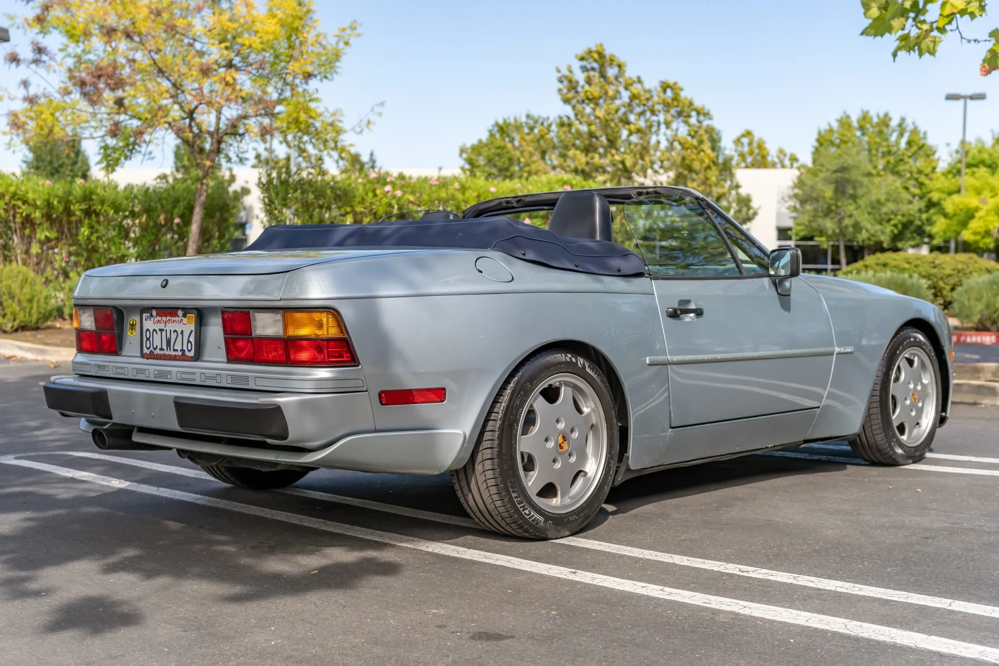 1990 Porsche 944 S2 Cabriolet in Glacier Metallic