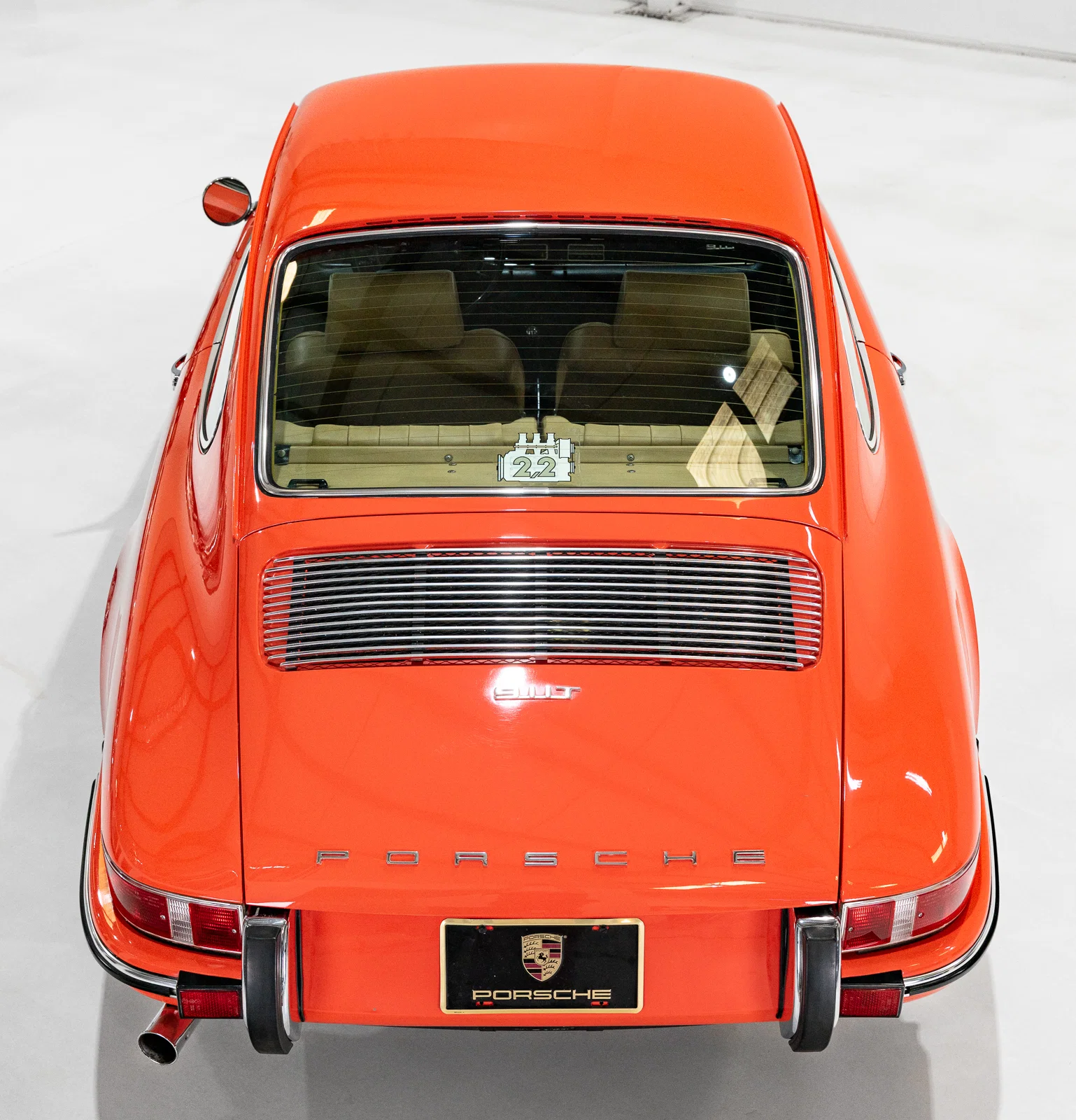 1970 Porsche 911 T In Tangerine