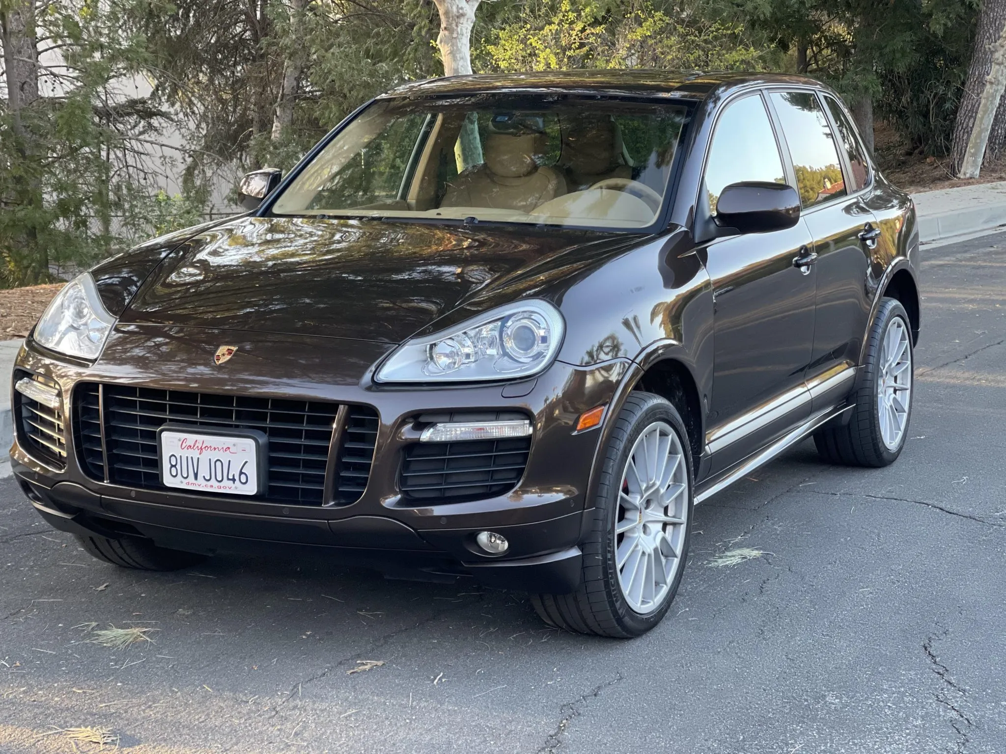 2009 Porsche Cayenne GTS in Macadamia Metallic