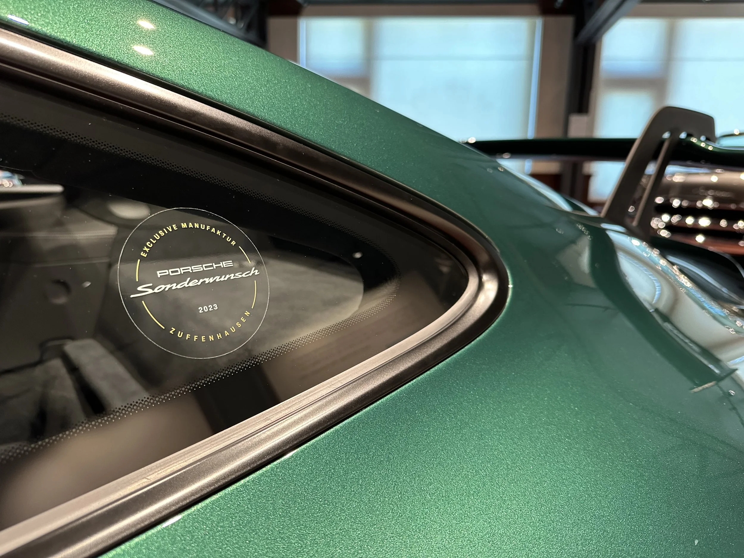 2023 Porsche 911 GT3 in Audrain Green Metallic