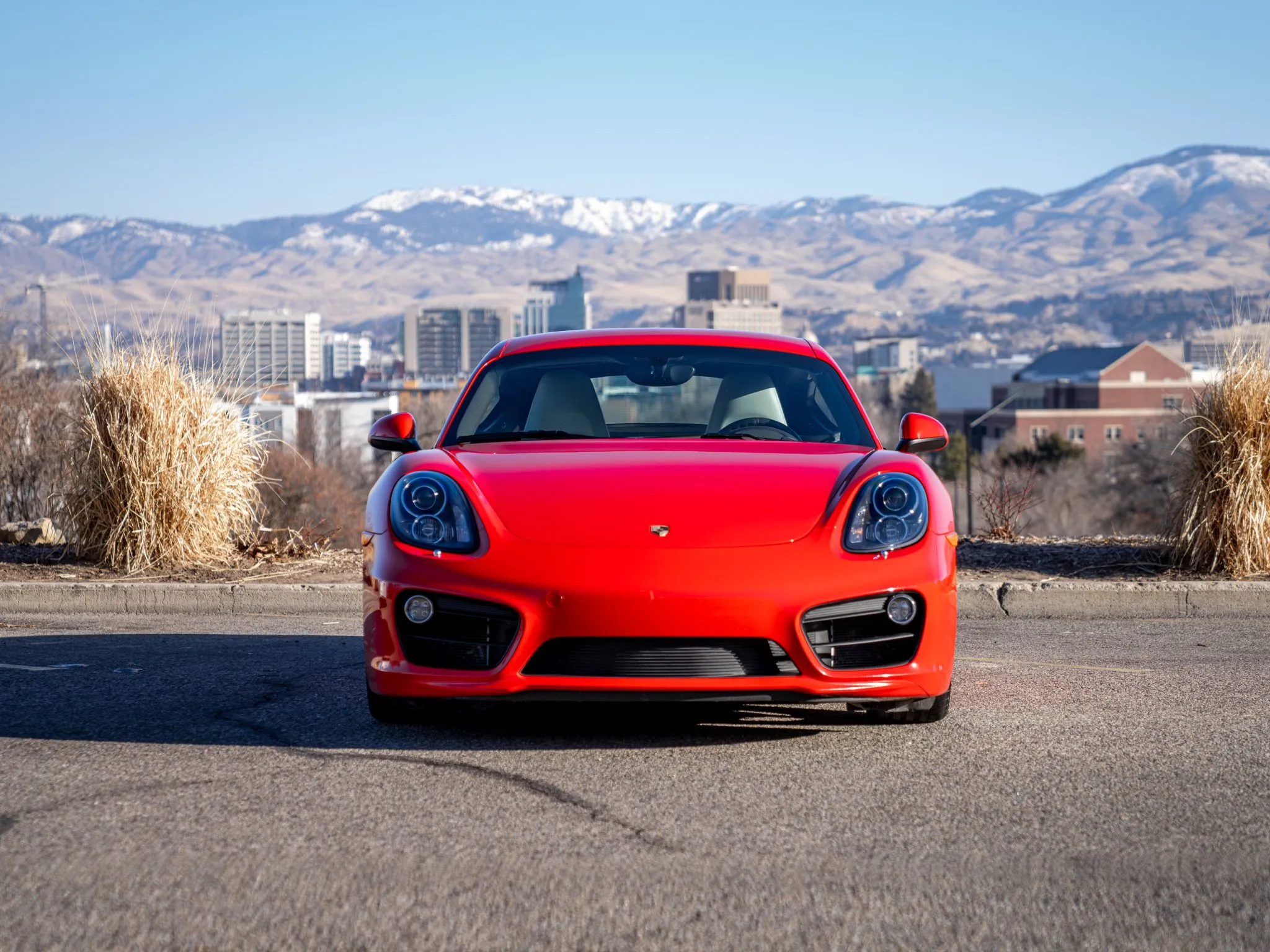 2015 Porsche Cayman S in Guards Red