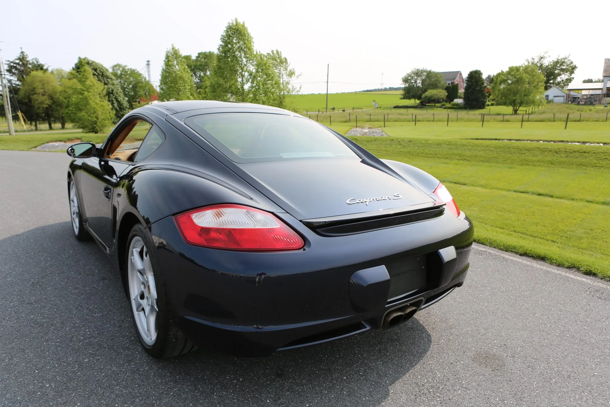 2006 Porsche Cayman S in Midnight Blue Metallic