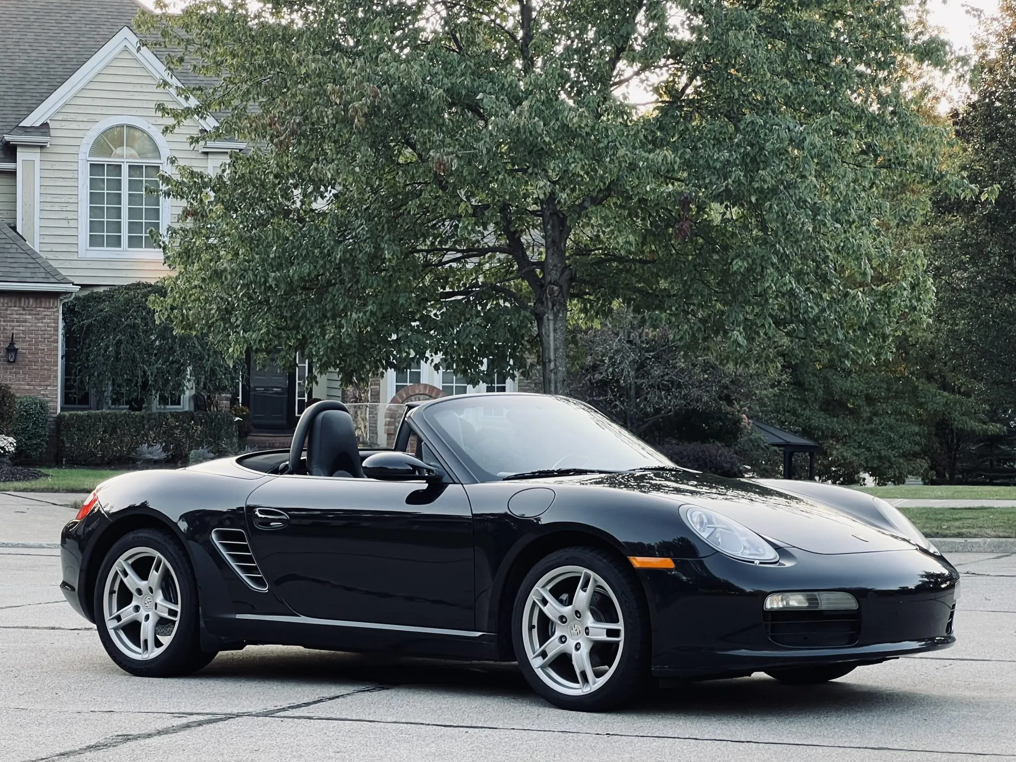 2006 Porsche Boxster in Basalt Black Metallic