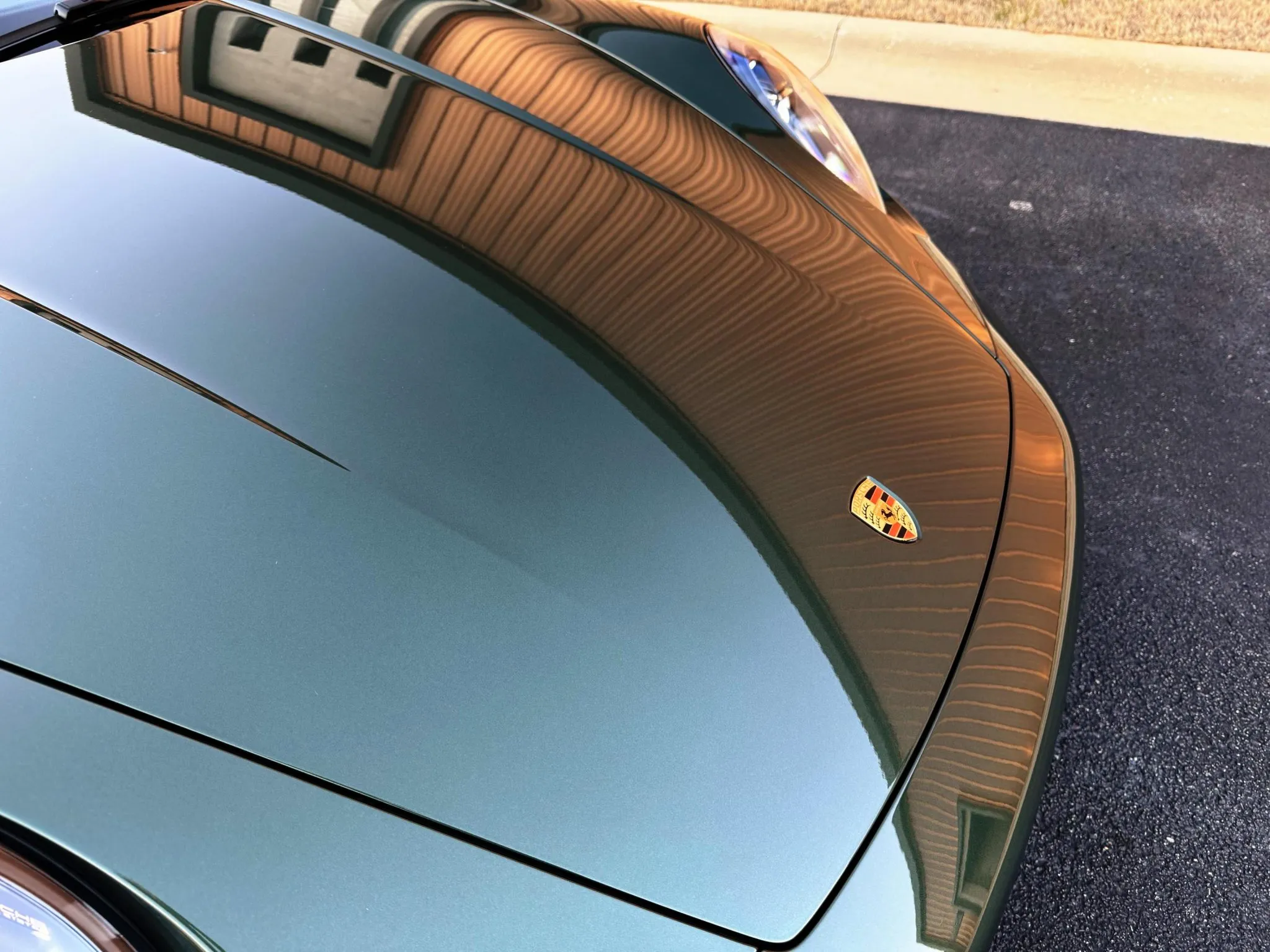 2025 Porsche 911 Turbo 50 Years in Oak Green Metallic
