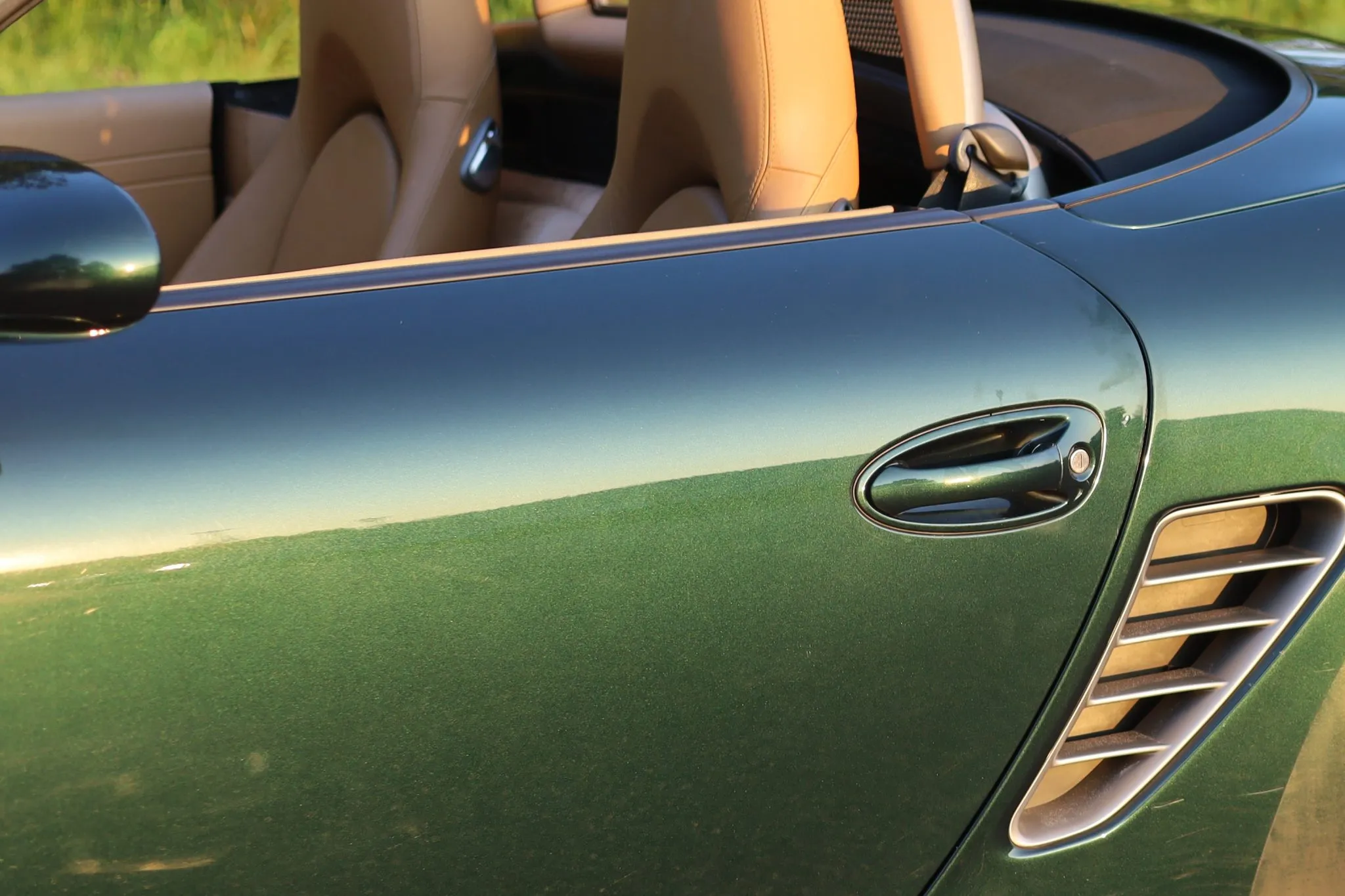2006 Porsche Boxster in Forest Green Metallic