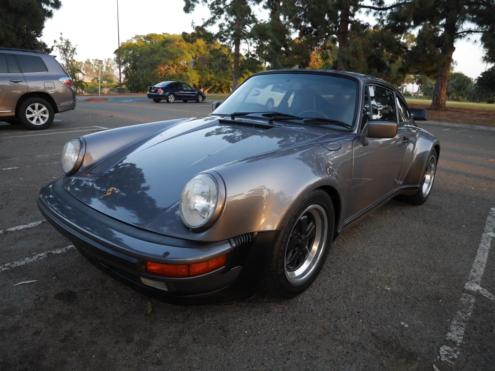 1986 Porsche 911 Turbo Coupe in Meteor Grey Metallic