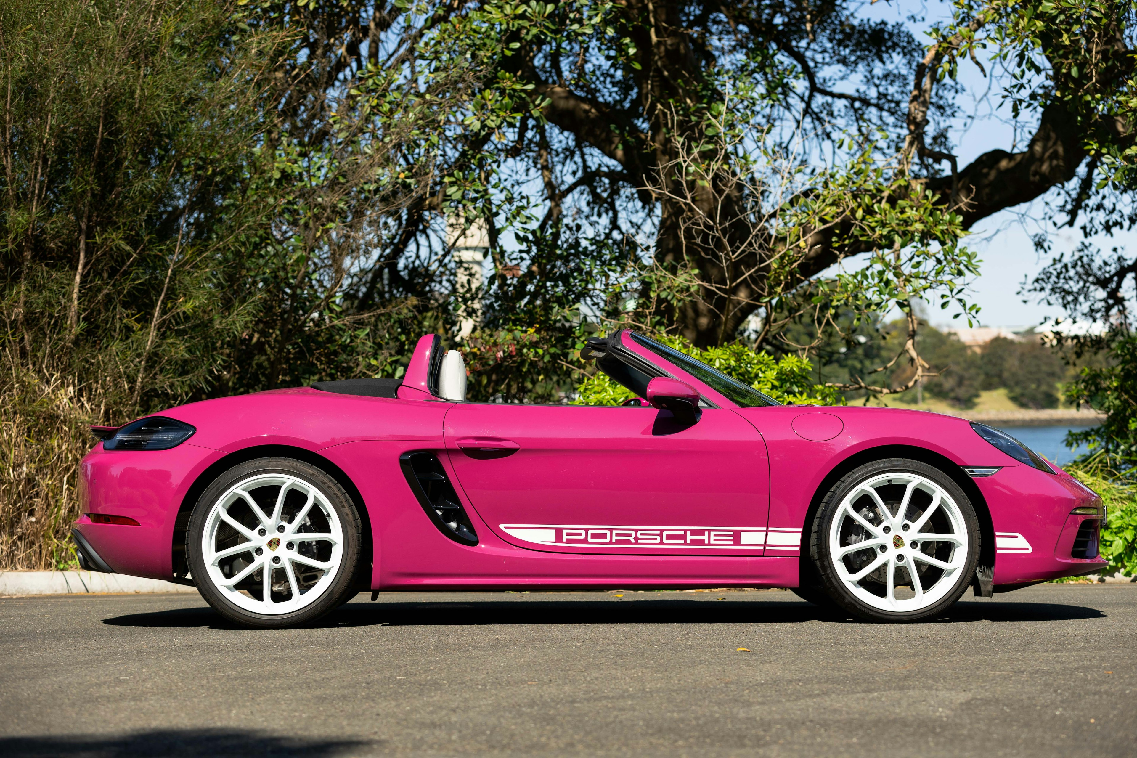 2024 Porsche 718 Boxster Style Edition in Ruby Star