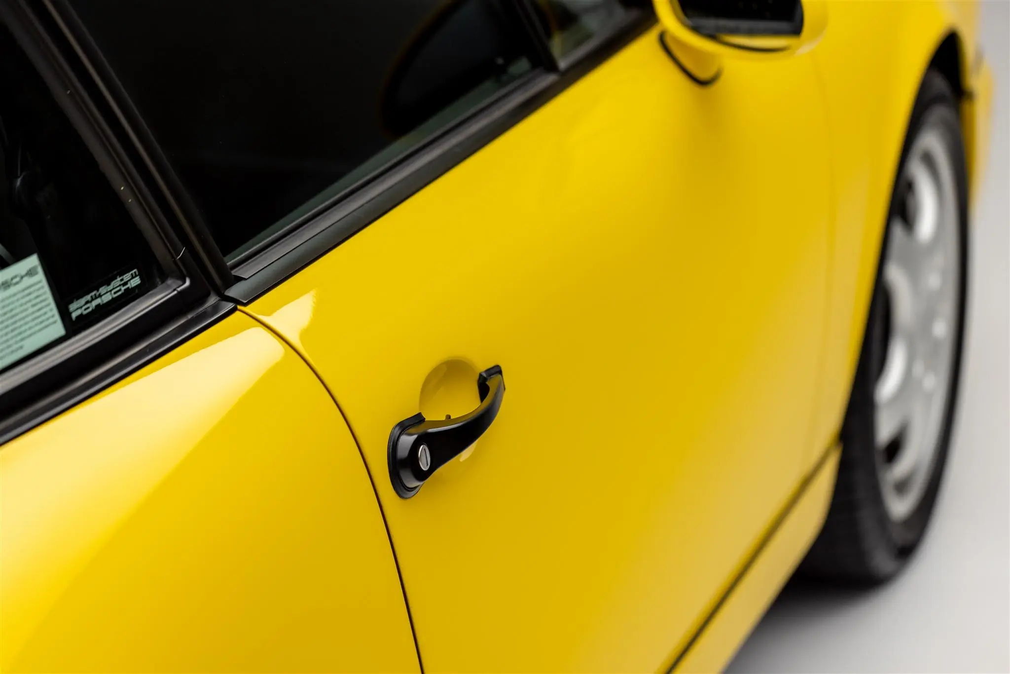1993 Porsche 911 RS America in Ferrari Yellow