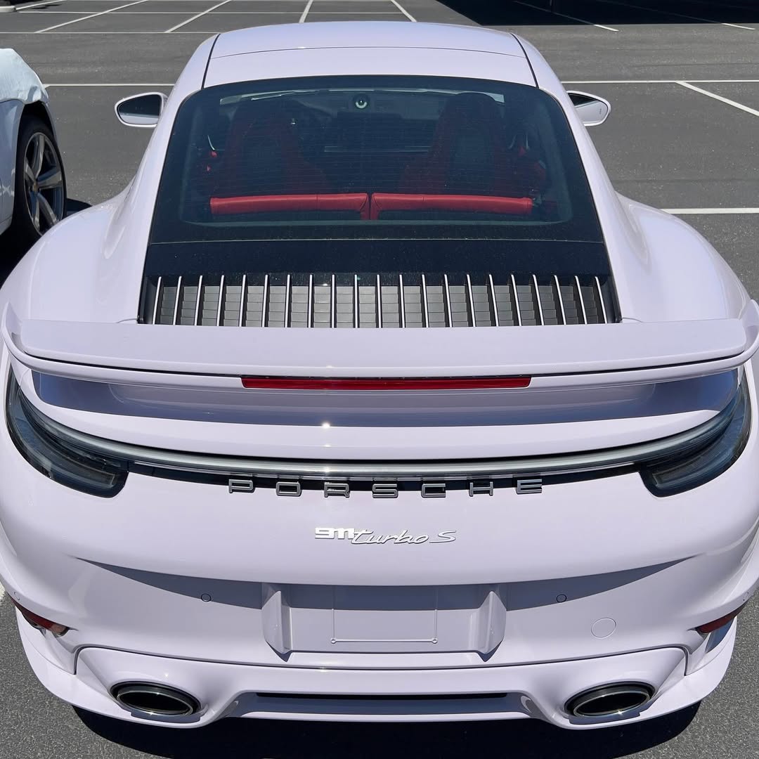 2024 Porsche 911 Turbo S Coupe in Moon Gem